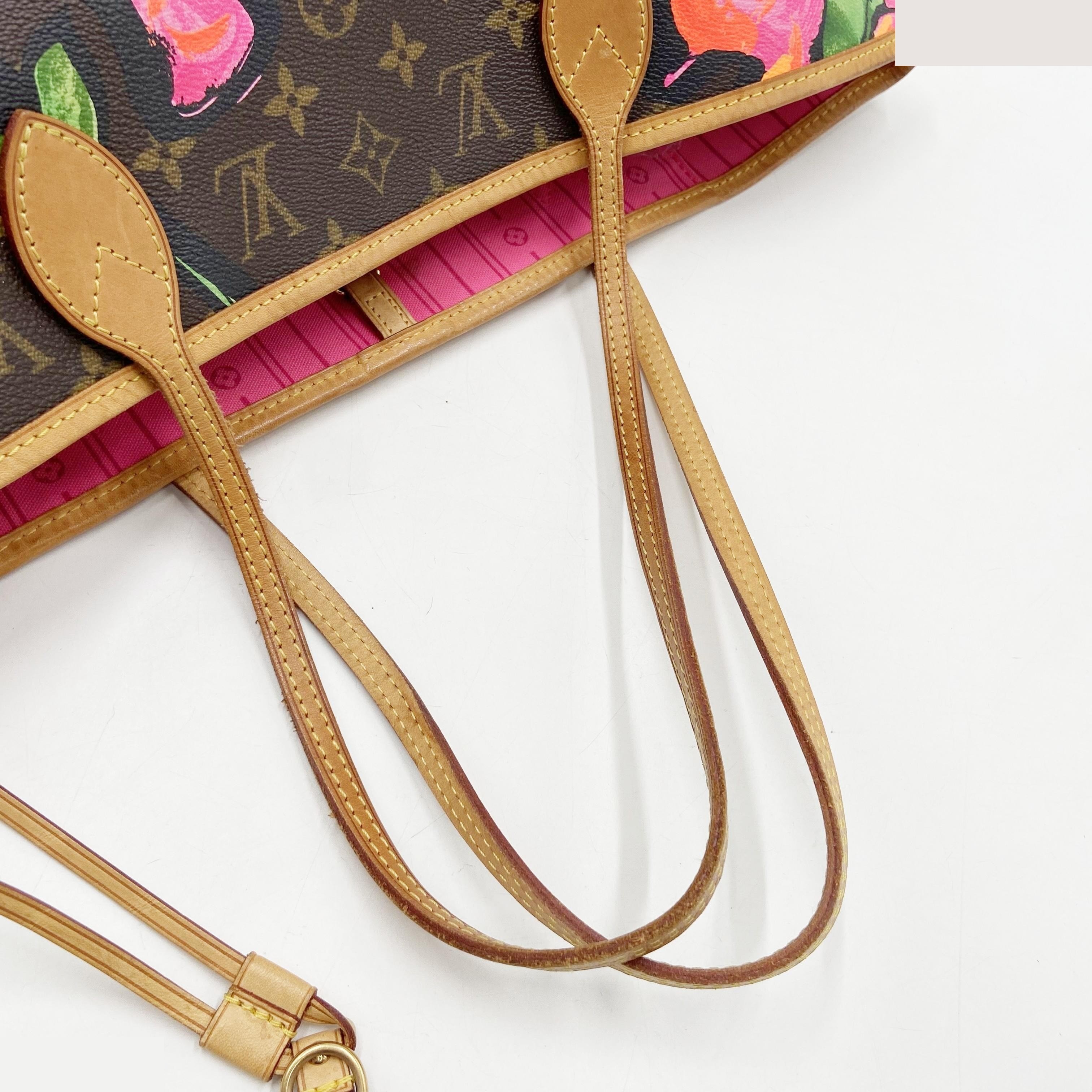 Monogram Rose Neverfull MM M48613 Rose — view 6