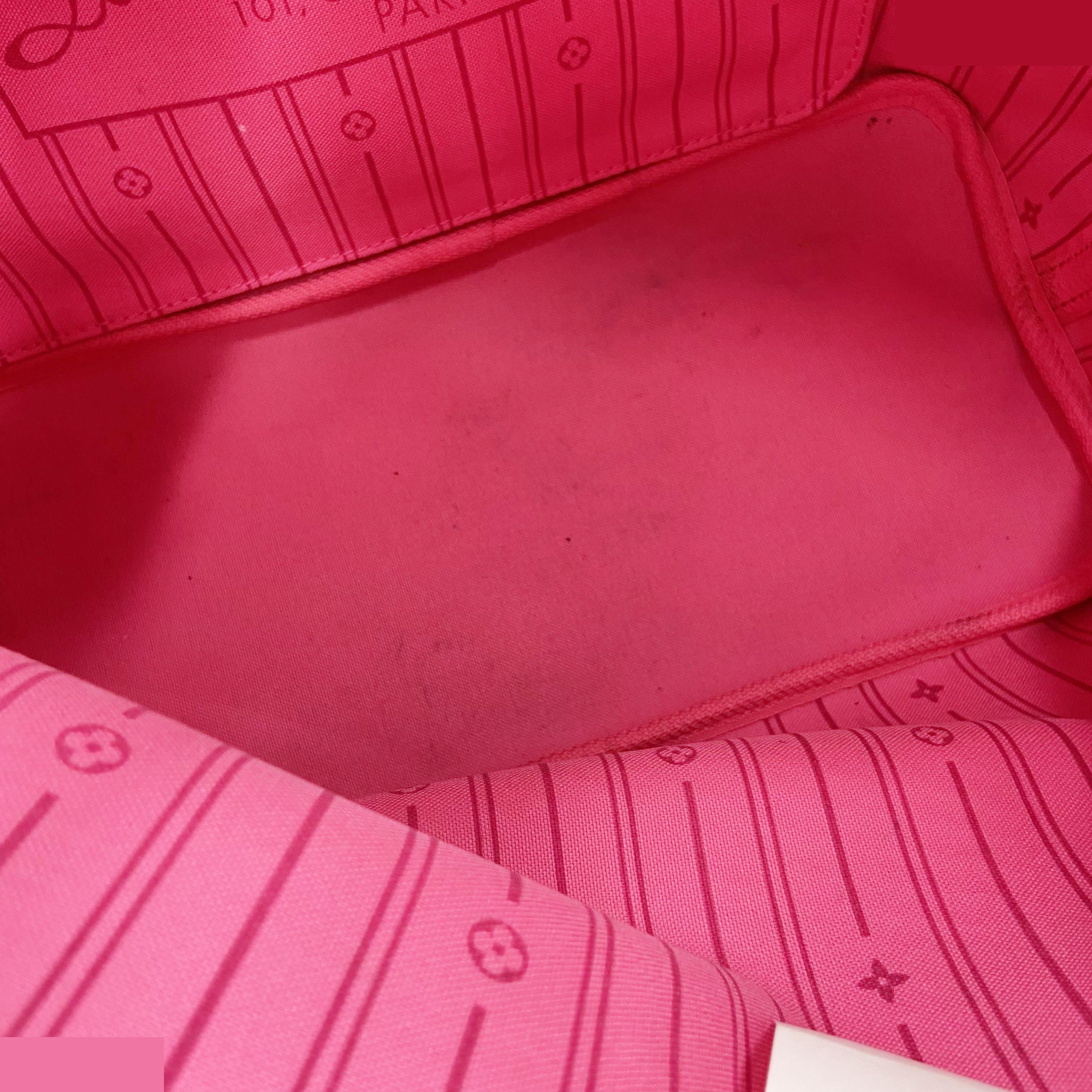 Monogram Rose Neverfull MM M48613 Rose — view 7