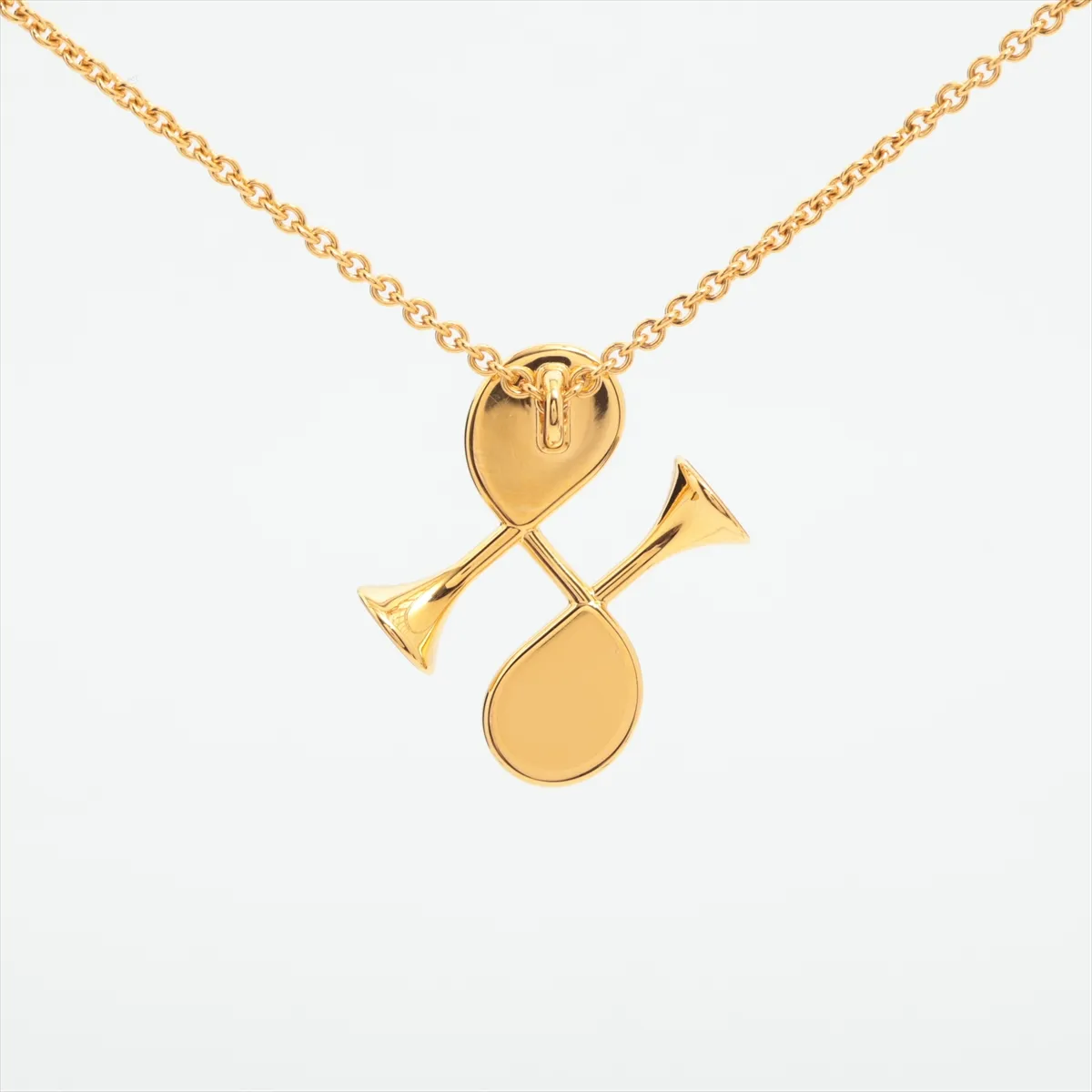 Col H Necklace GP Gold — view 2