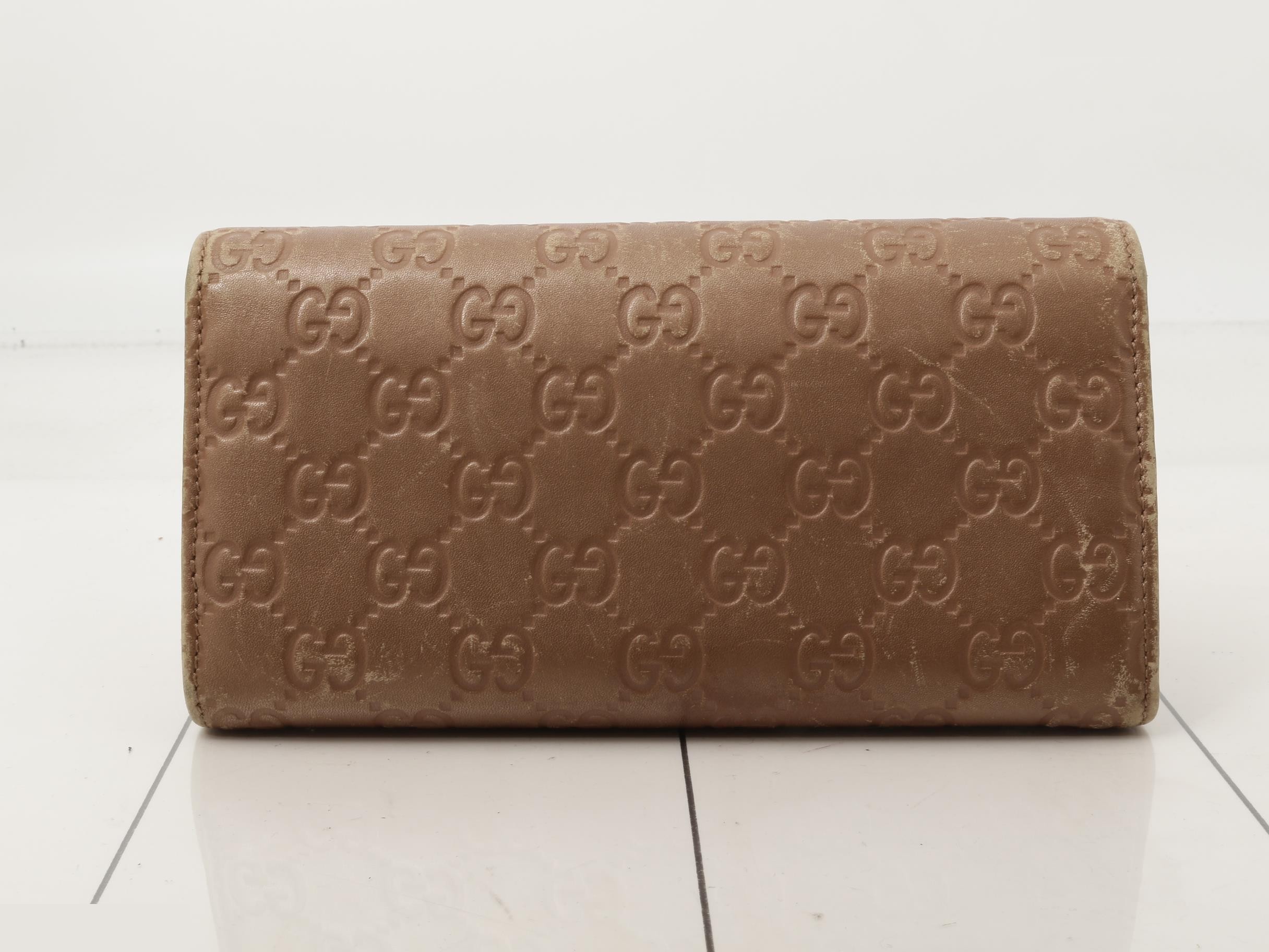 251861 Guccissima Lovely Heart Long Wallet — view 2