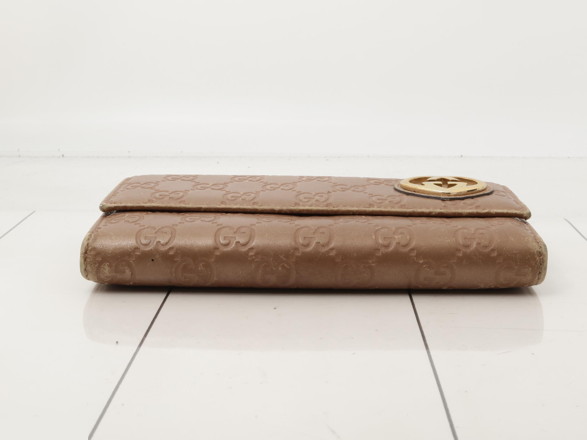 251861 Guccissima Lovely Heart Long Wallet — view 3