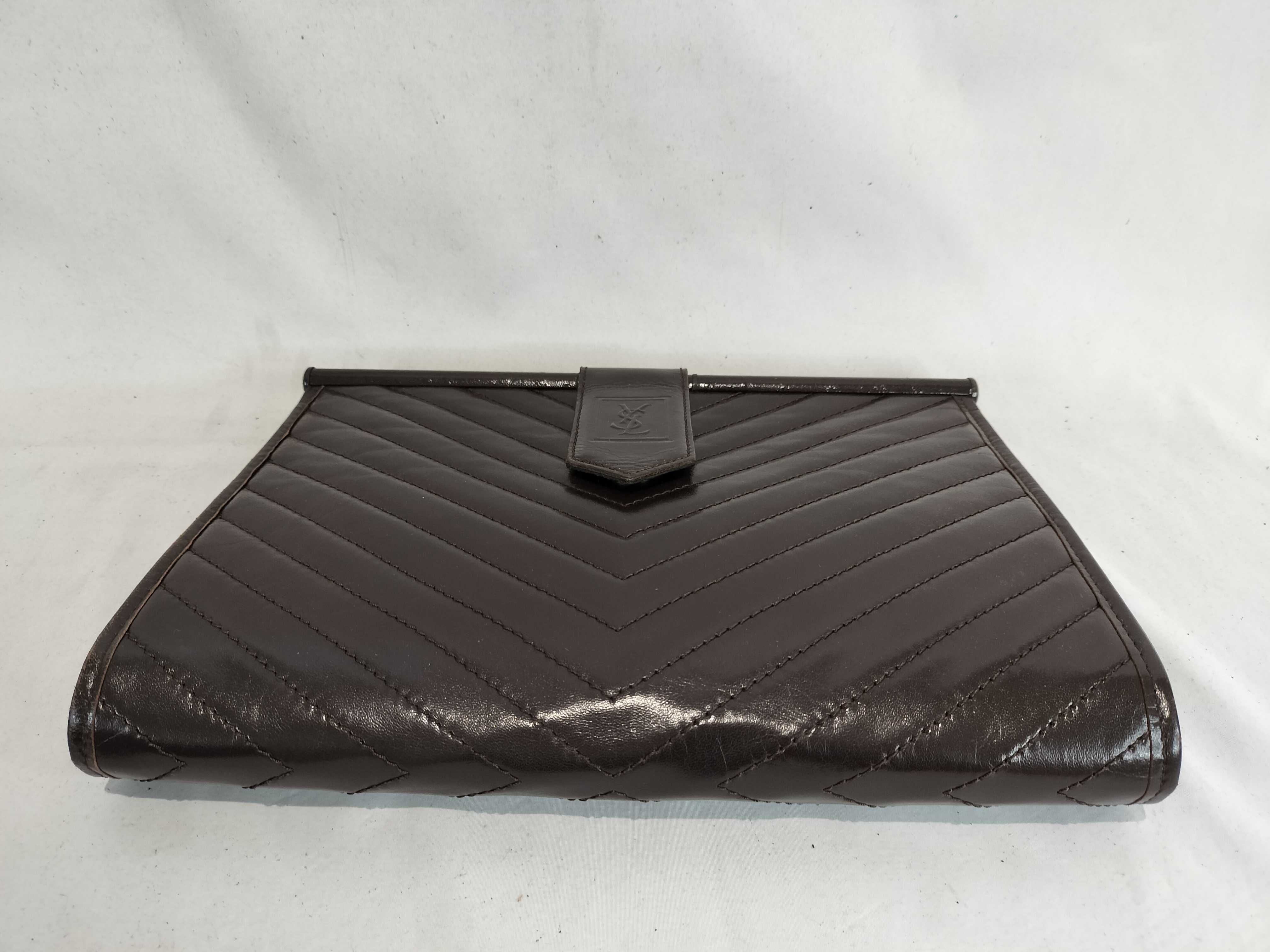 V-stitch Clutch Second Bag — view 5