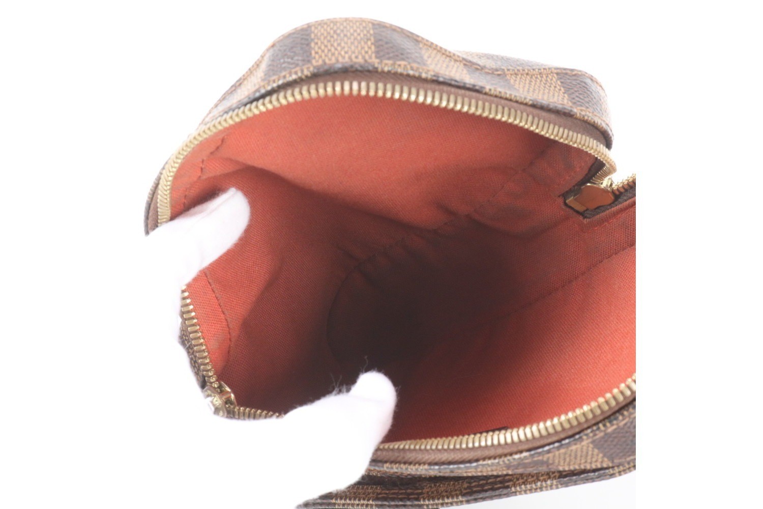 Damier Geronimos N51994 Leather 2-Way Body Bag — view 7