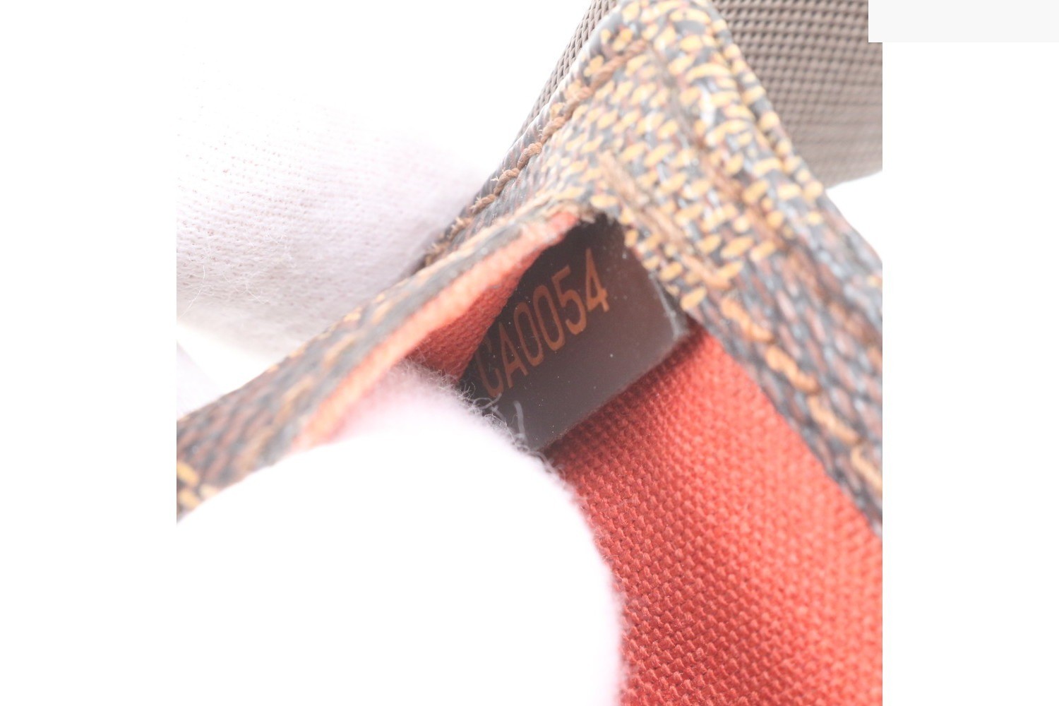 Damier Geronimos N51994 Leather 2-Way Body Bag — view 9
