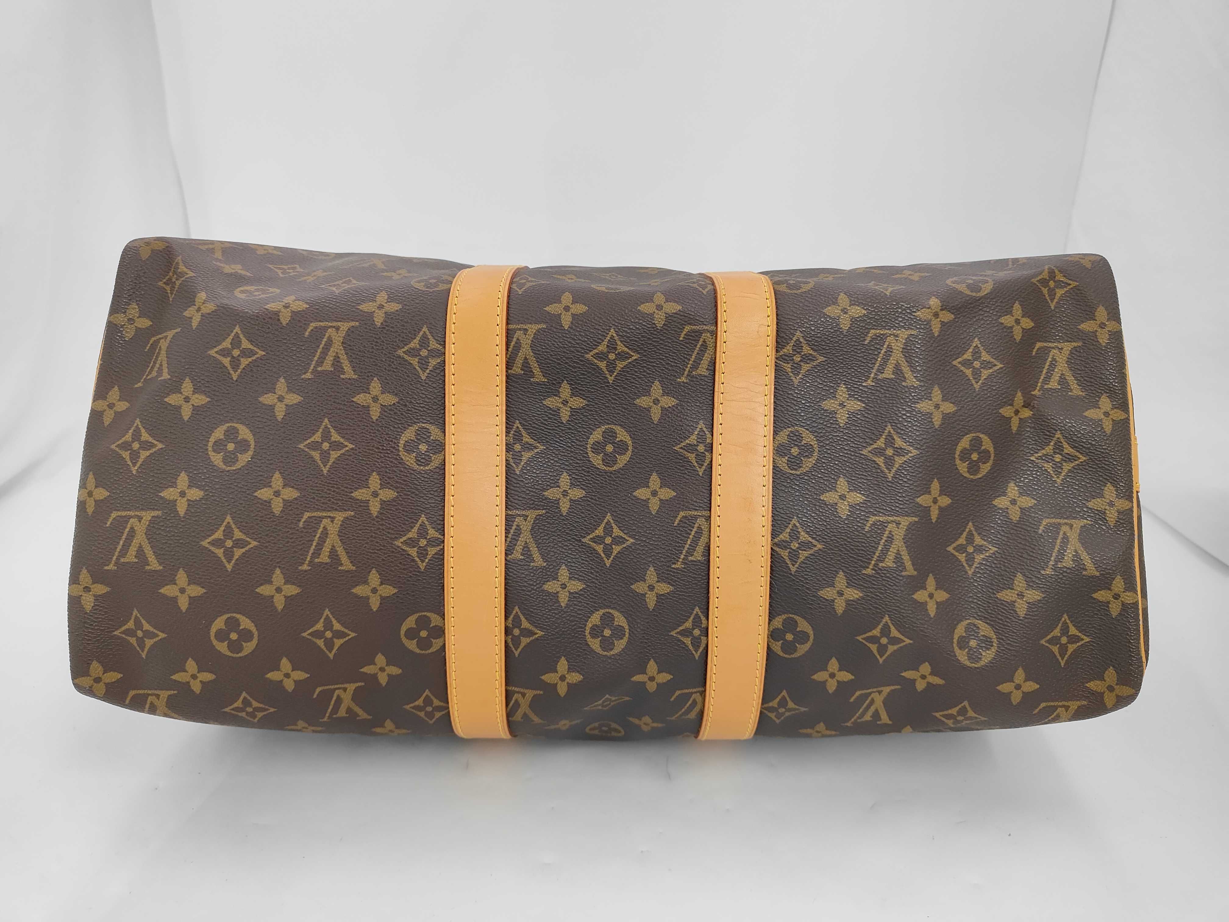 Monogram Keepall Bandoulière 45 Boston Bag — view 3