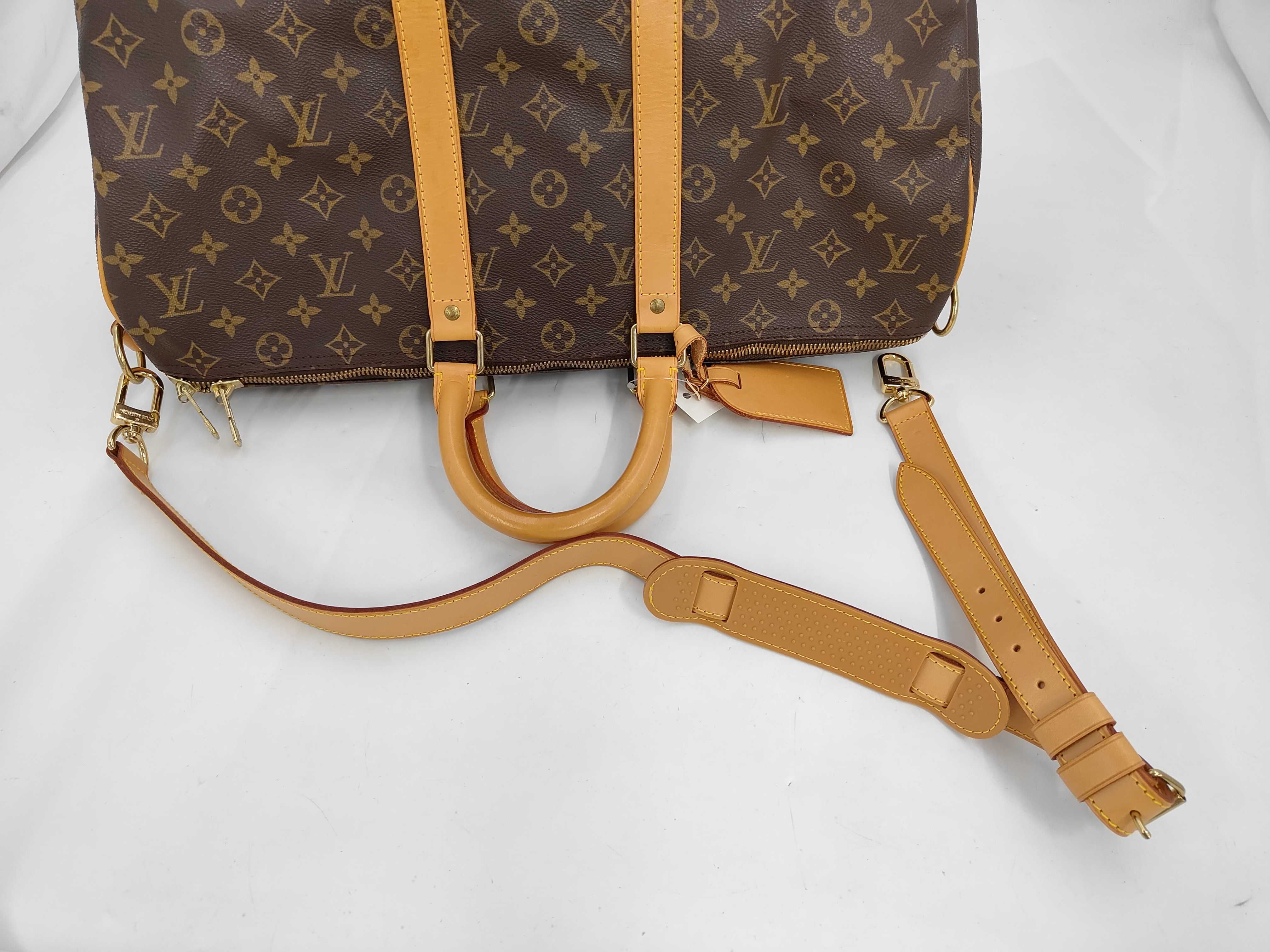 Monogram Keepall Bandoulière 45 Boston Bag — view 5