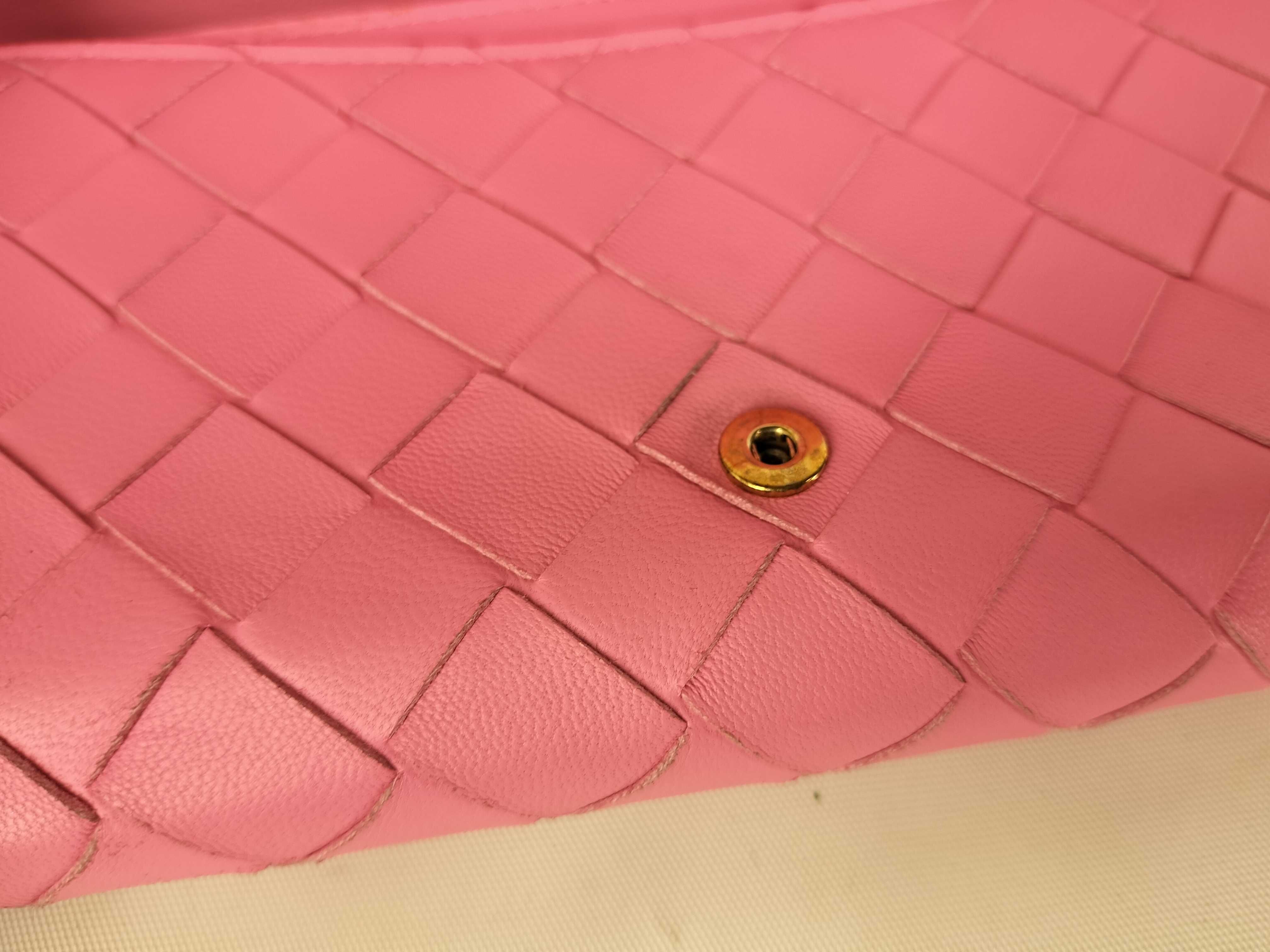 Wallet Intrecciato Bicolor Flap Wallet — view 13
