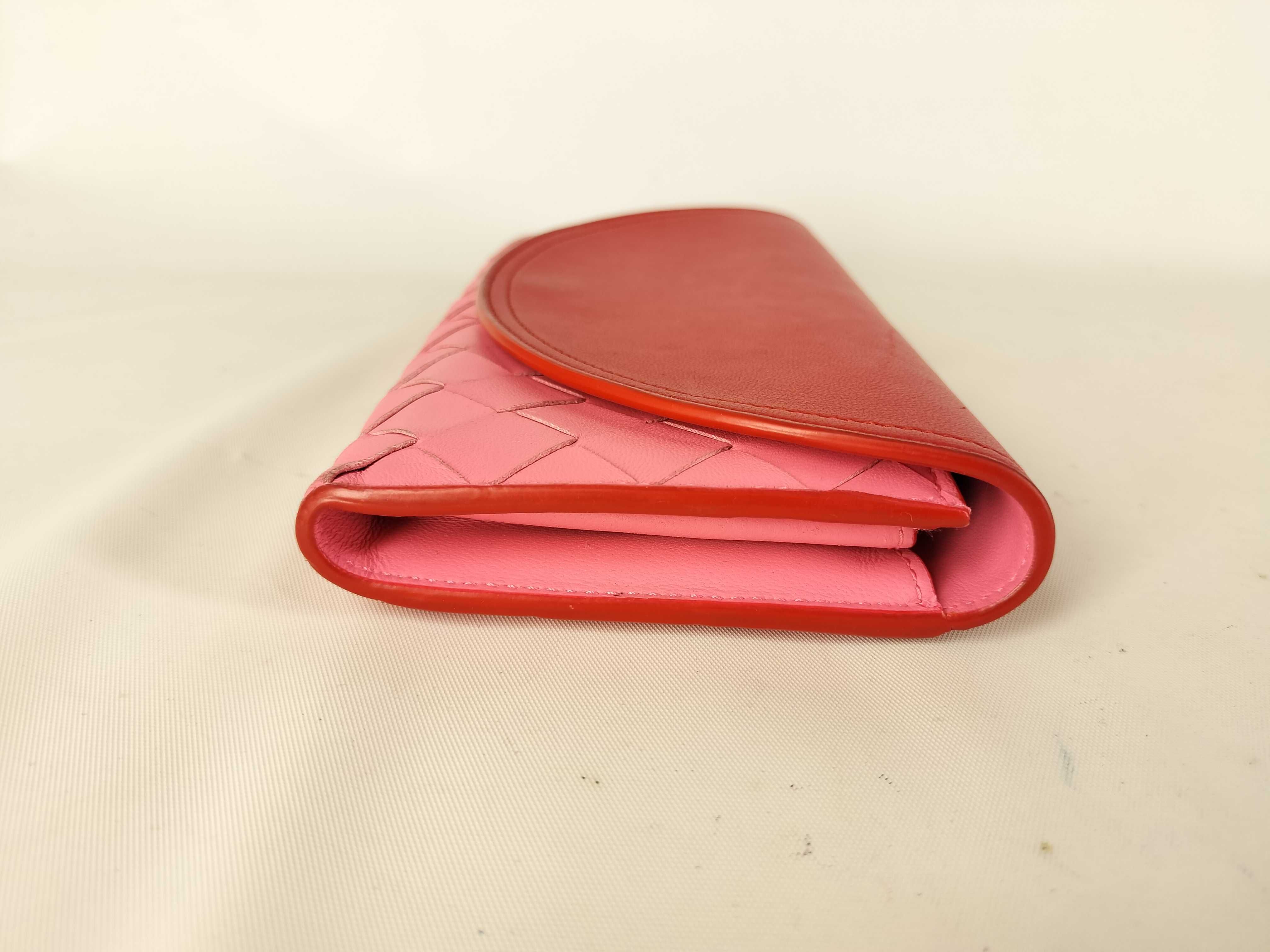 Wallet Intrecciato Bicolor Flap Wallet — view 3