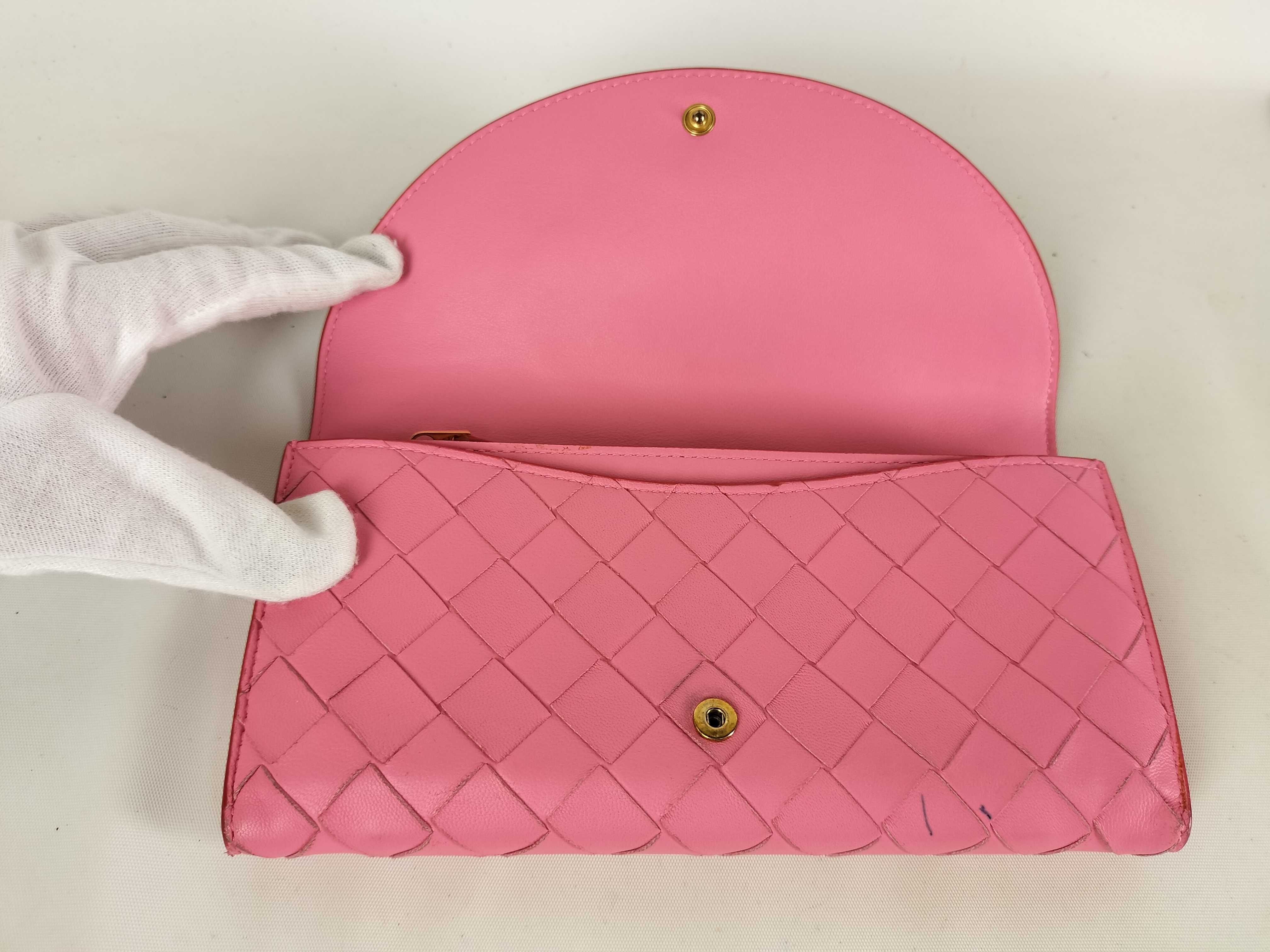 Wallet Intrecciato Bicolor Flap Wallet — view 6