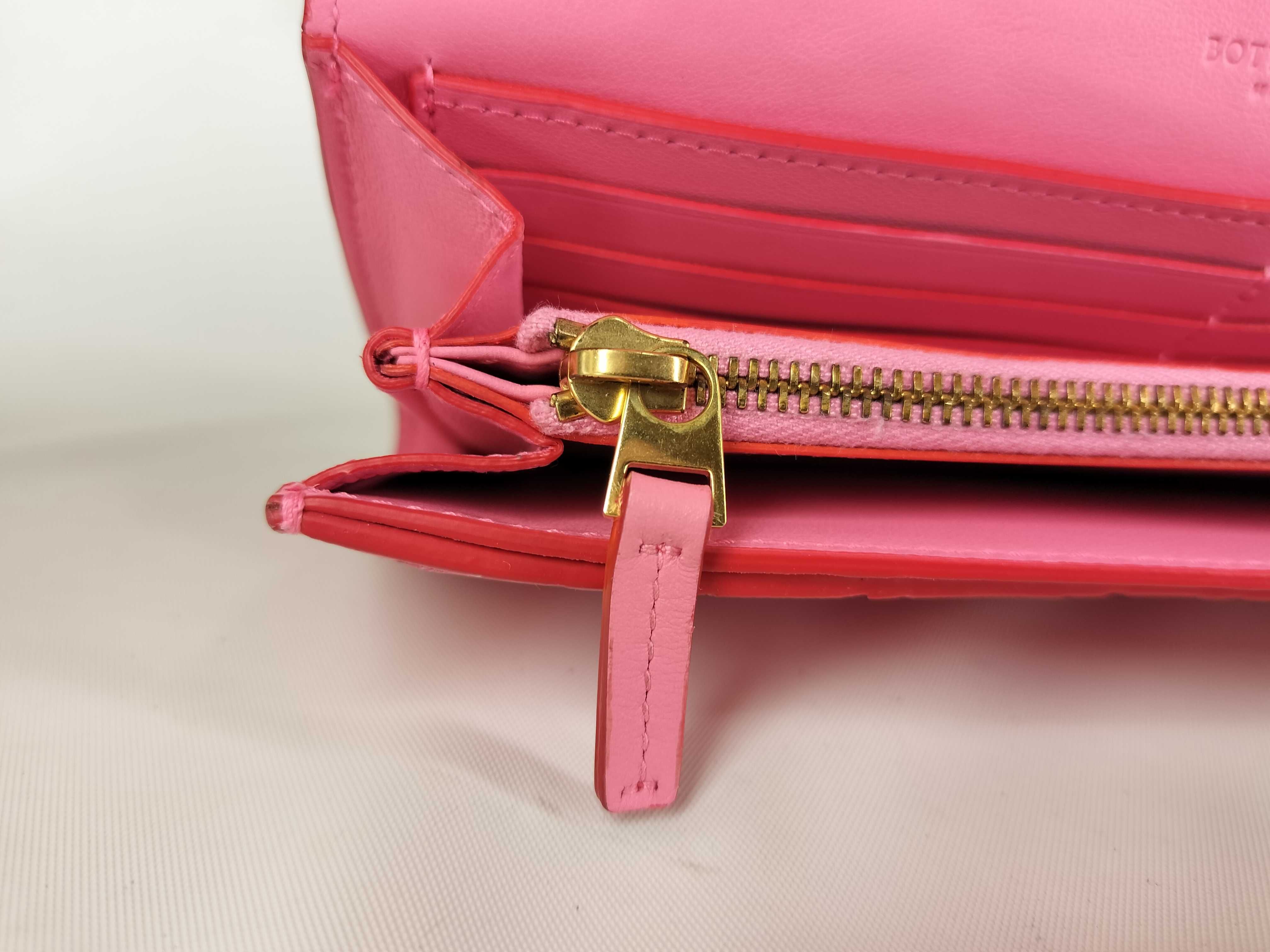 Wallet Intrecciato Bicolor Flap Wallet — view 10