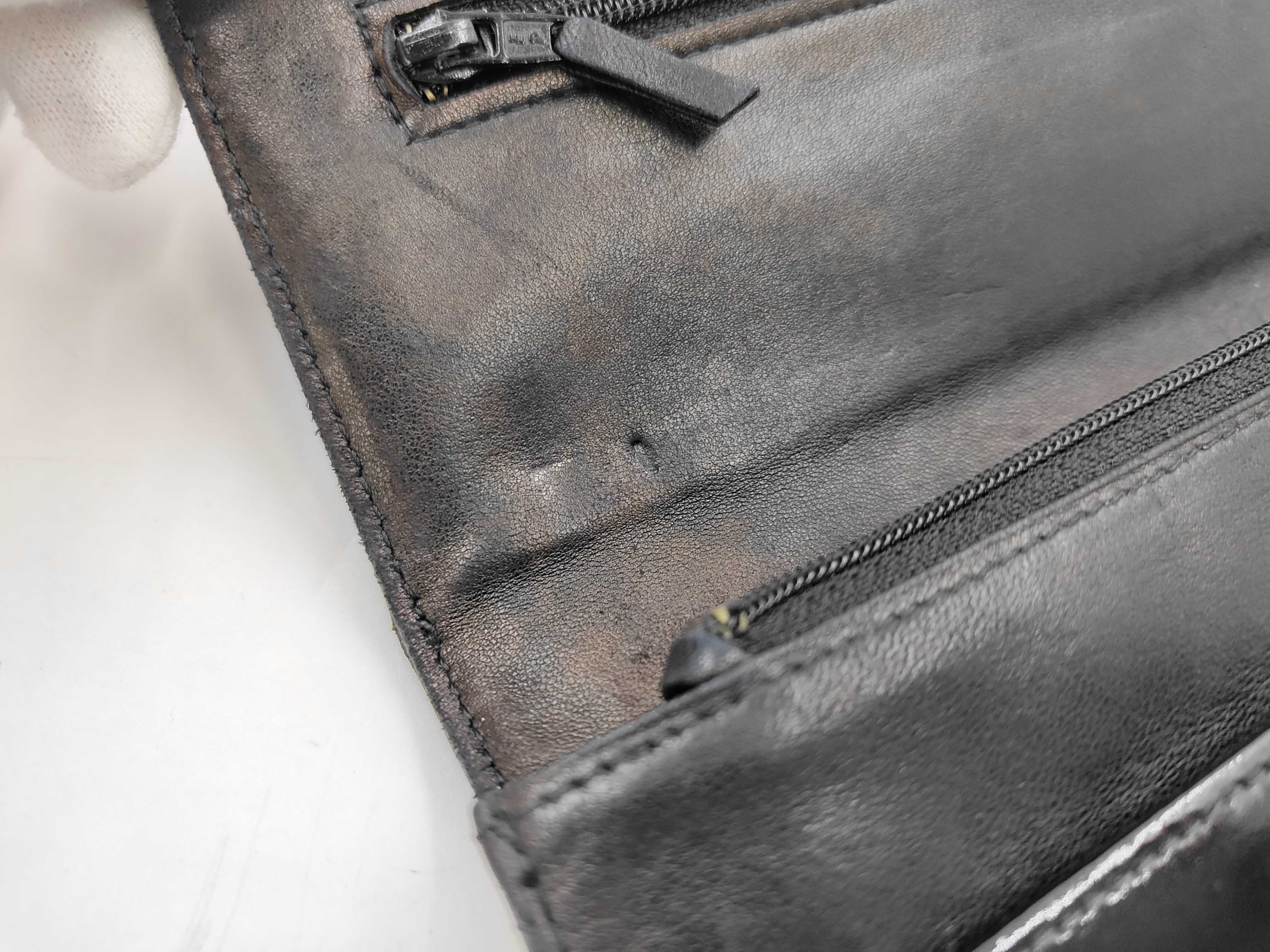 Enamel Patent Coco Mark Long Wallet — view 11