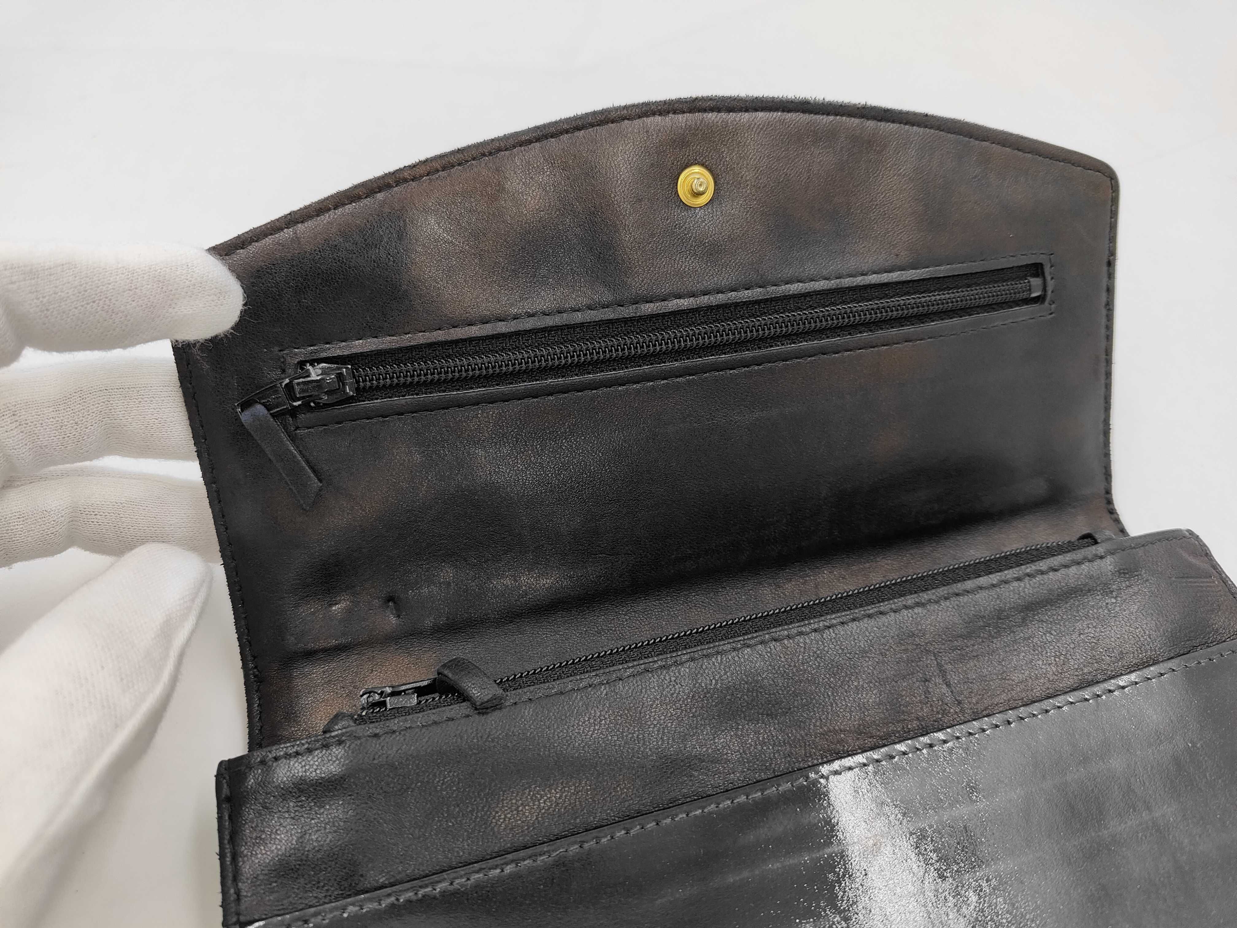 Enamel Patent Coco Mark Long Wallet — view 5