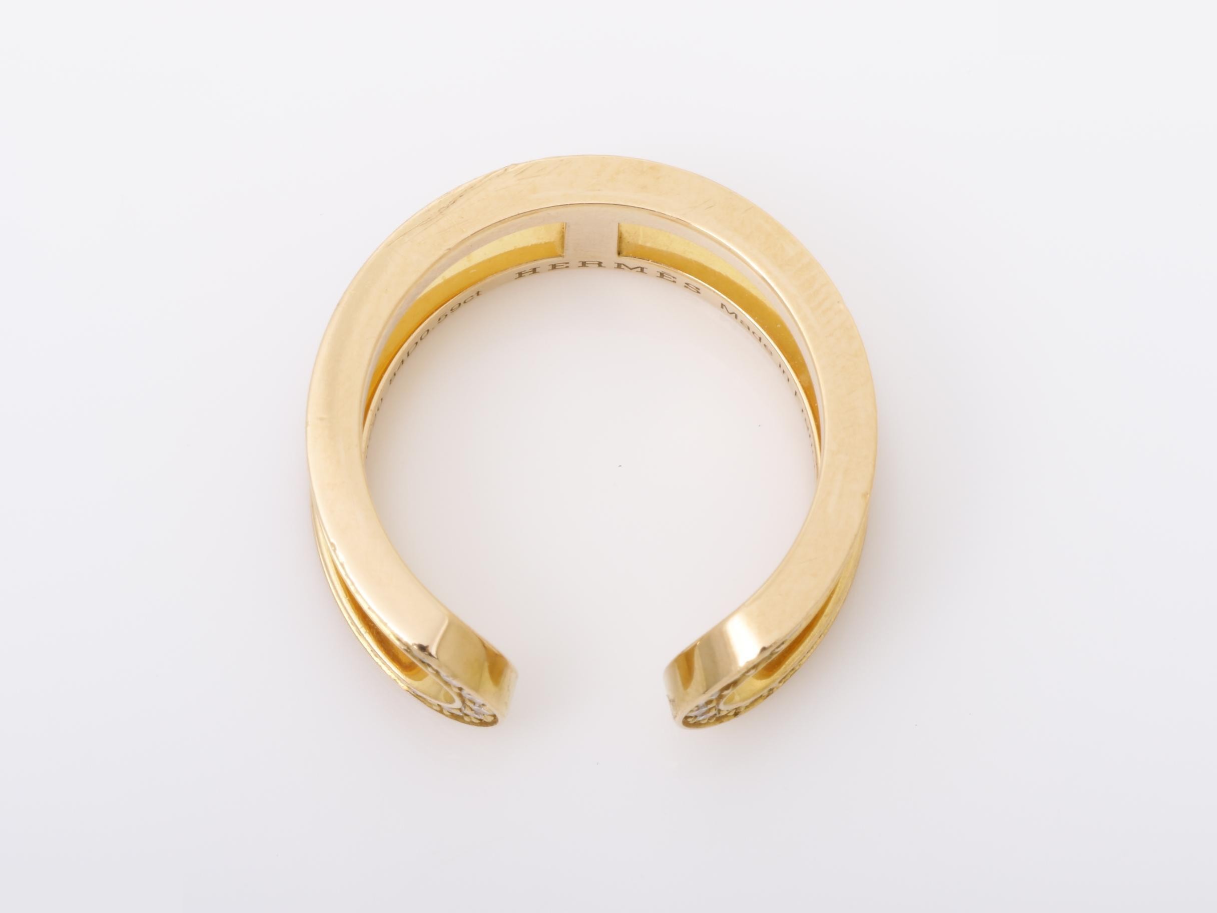 Eva Chaine d'Ancre Diamond Ring, Au750PG, 5.7g, #51 — view 5
