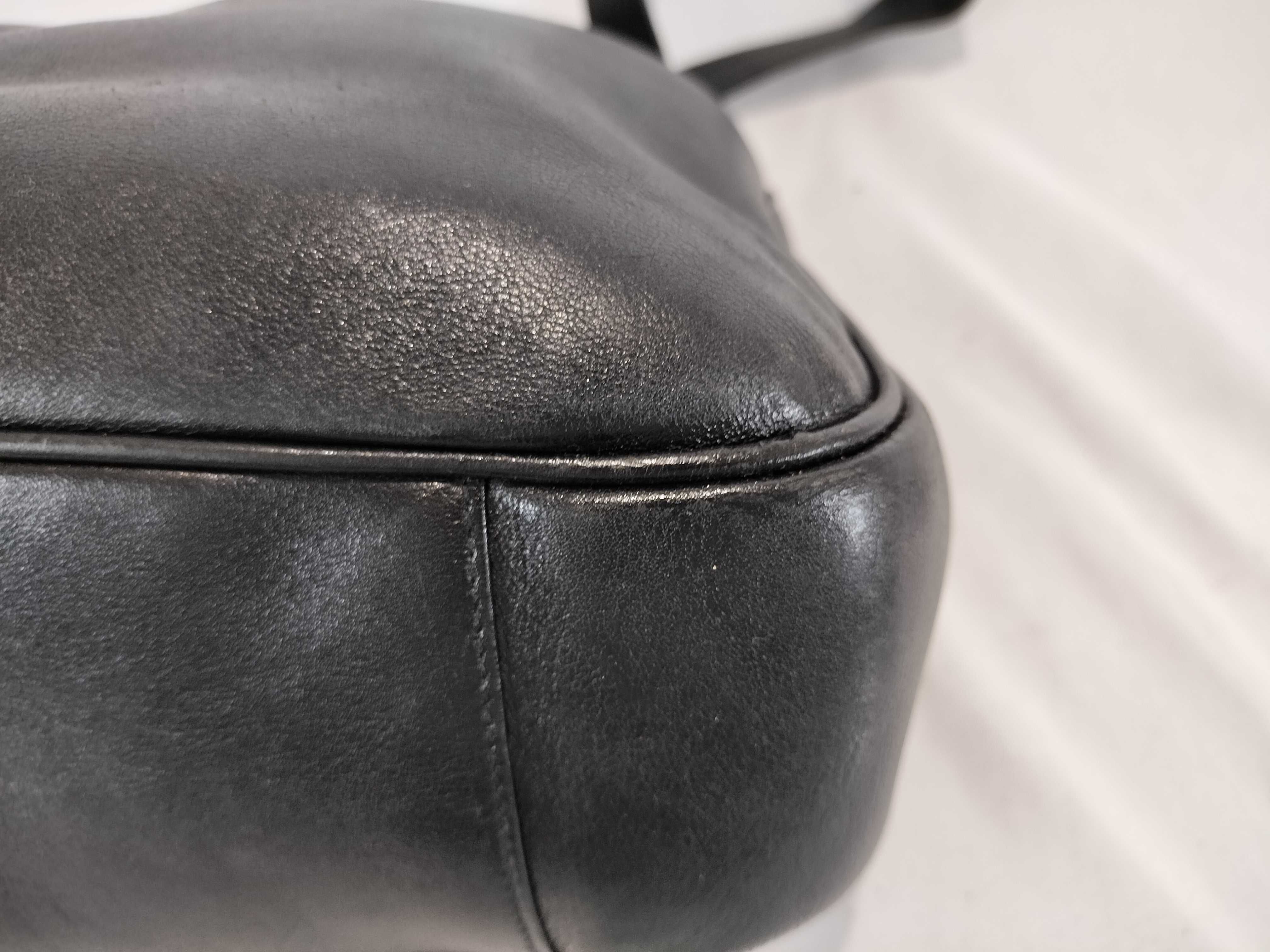 Bamboo Leather Tote Shoulder Bag — view 6