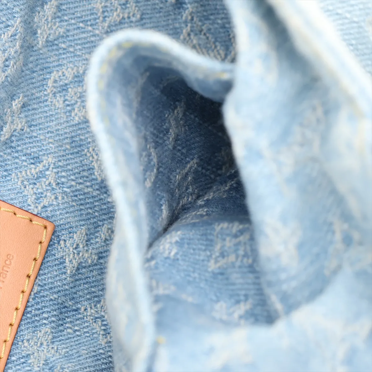 Monogram Denim Let Go M24897 Blue (RFID detected) — view 11