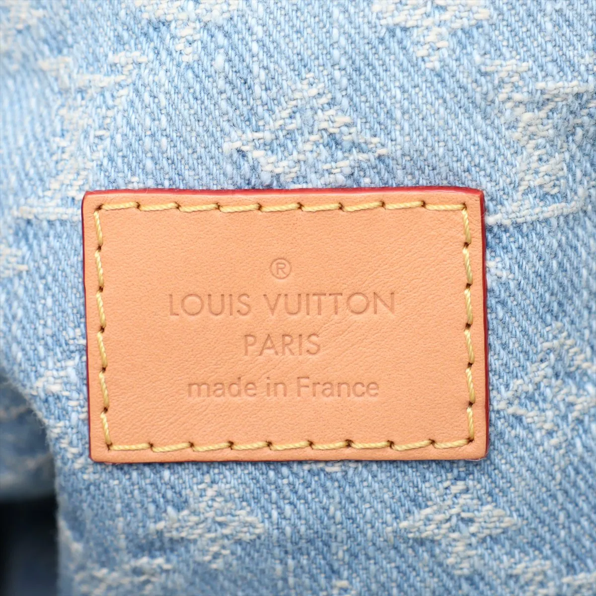 Monogram Denim Let Go M24897 Blue (RFID detected) — view 12