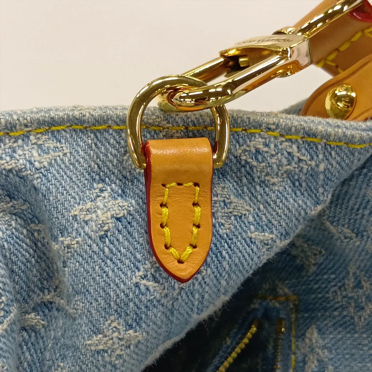 Monogram Denim Let Go M24897 Blue (RFID detected) — view 15