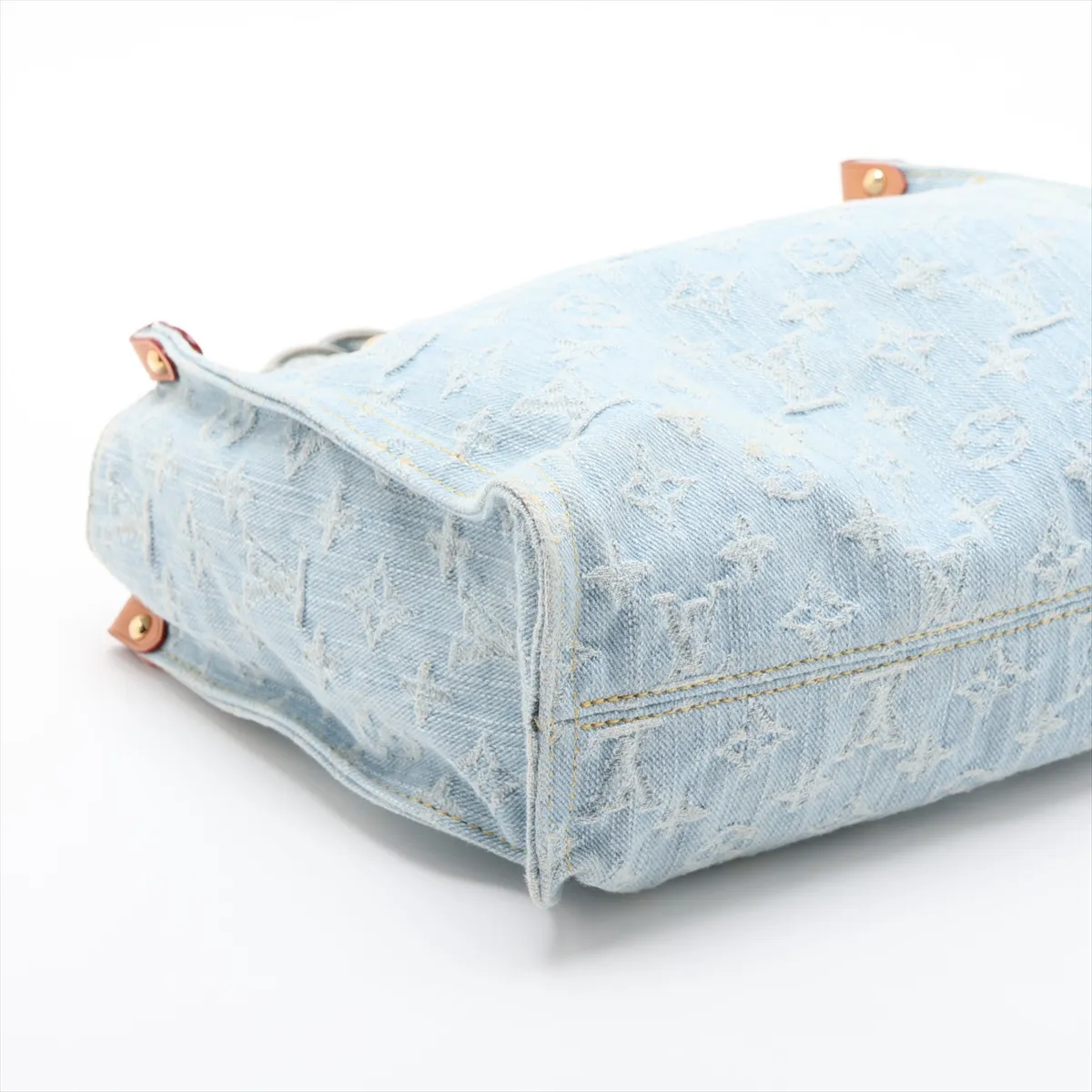 Monogram Denim Let Go M24897 Blue (RFID detected) — view 4