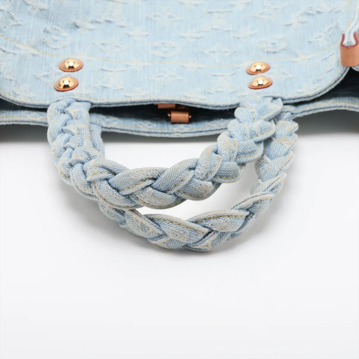 Monogram Denim Let Go M24897 Blue (RFID detected) — view 5