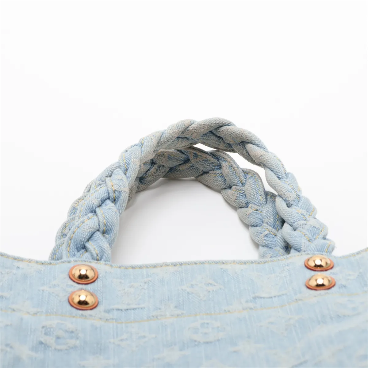 Monogram Denim Let Go M24897 Blue (RFID detected) — view 6