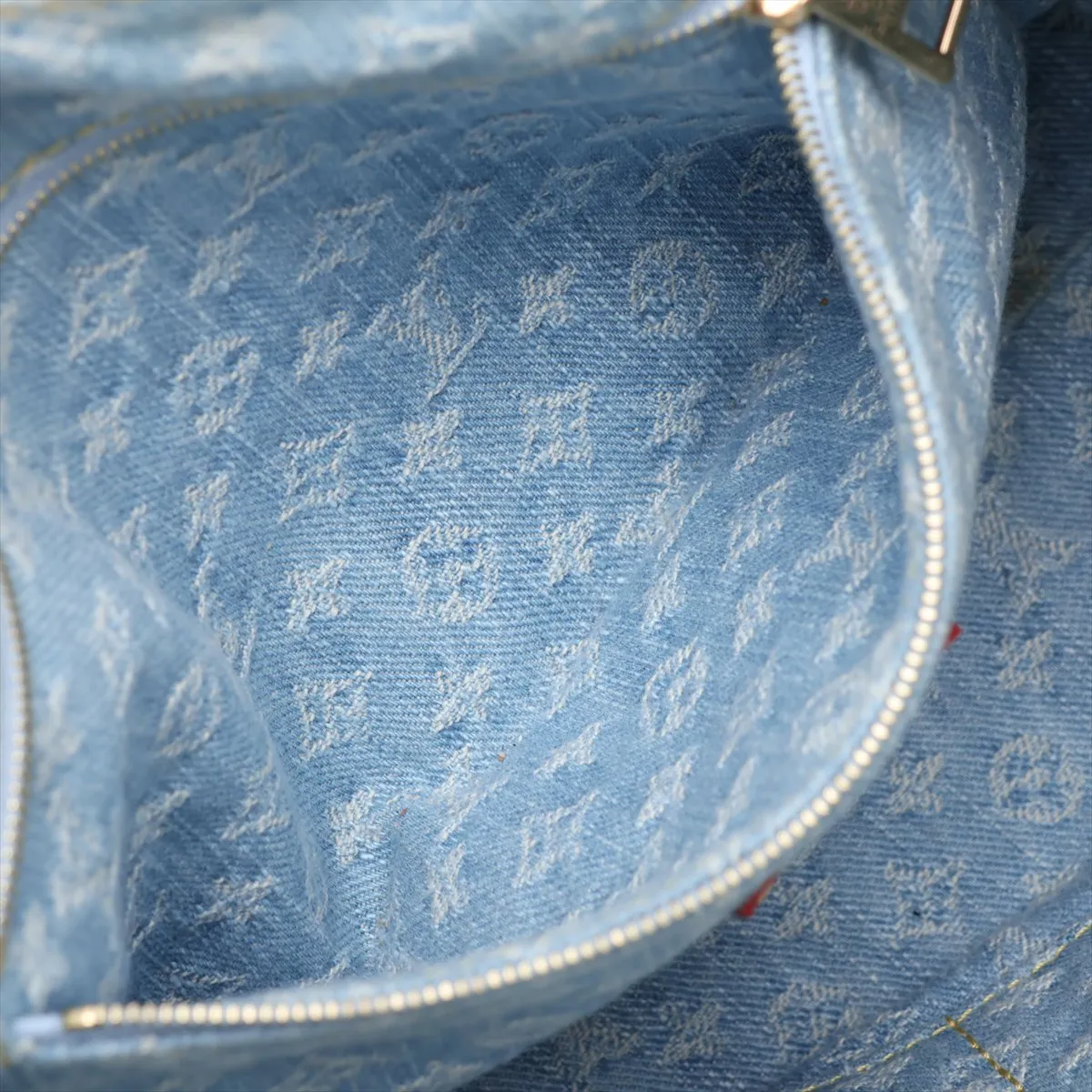 Monogram Denim Let Go M24897 Blue (RFID detected) — view 9