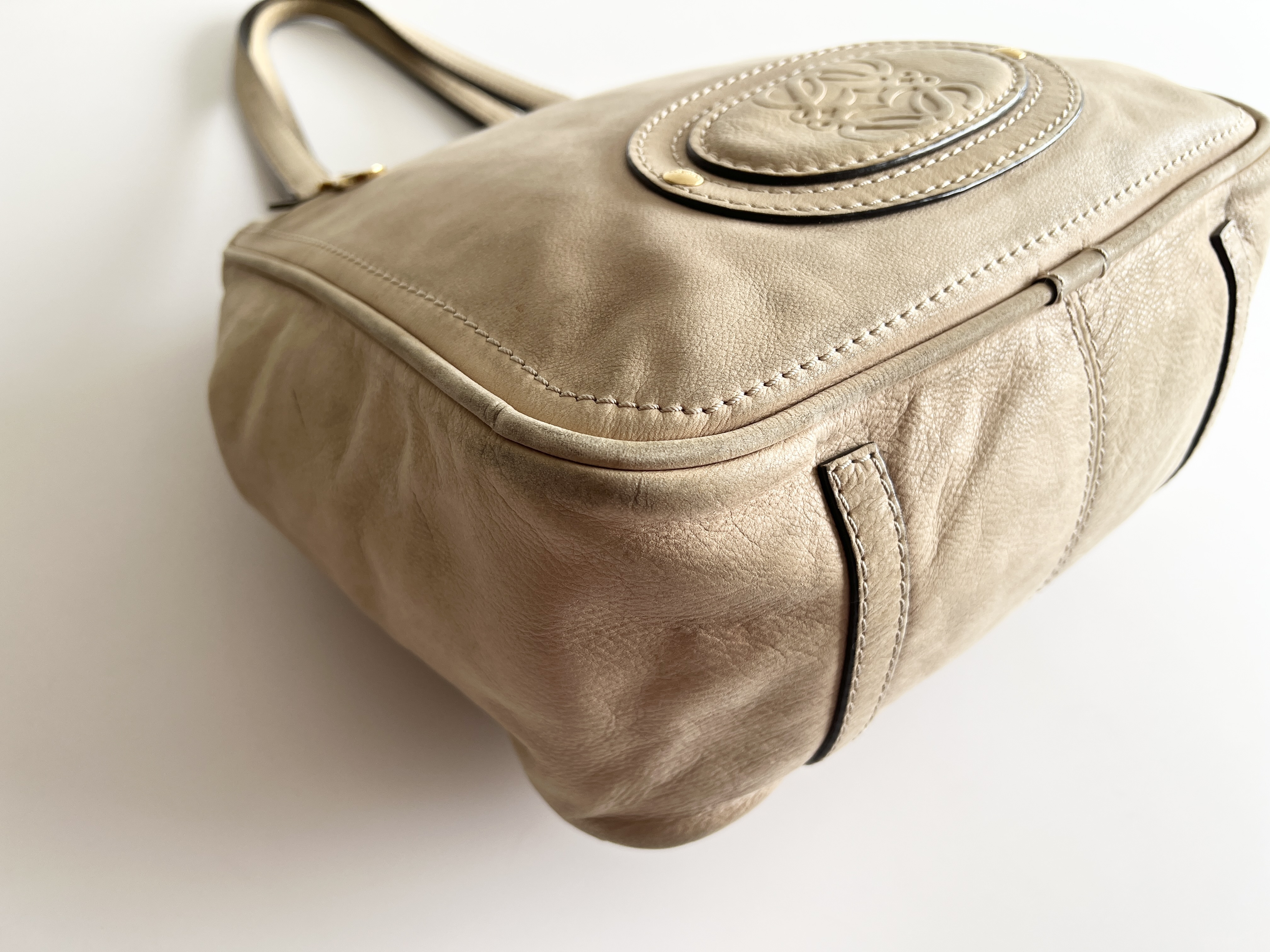 Anagram Madrid Leather Tote Bag Handbag Tote Bag — view 13