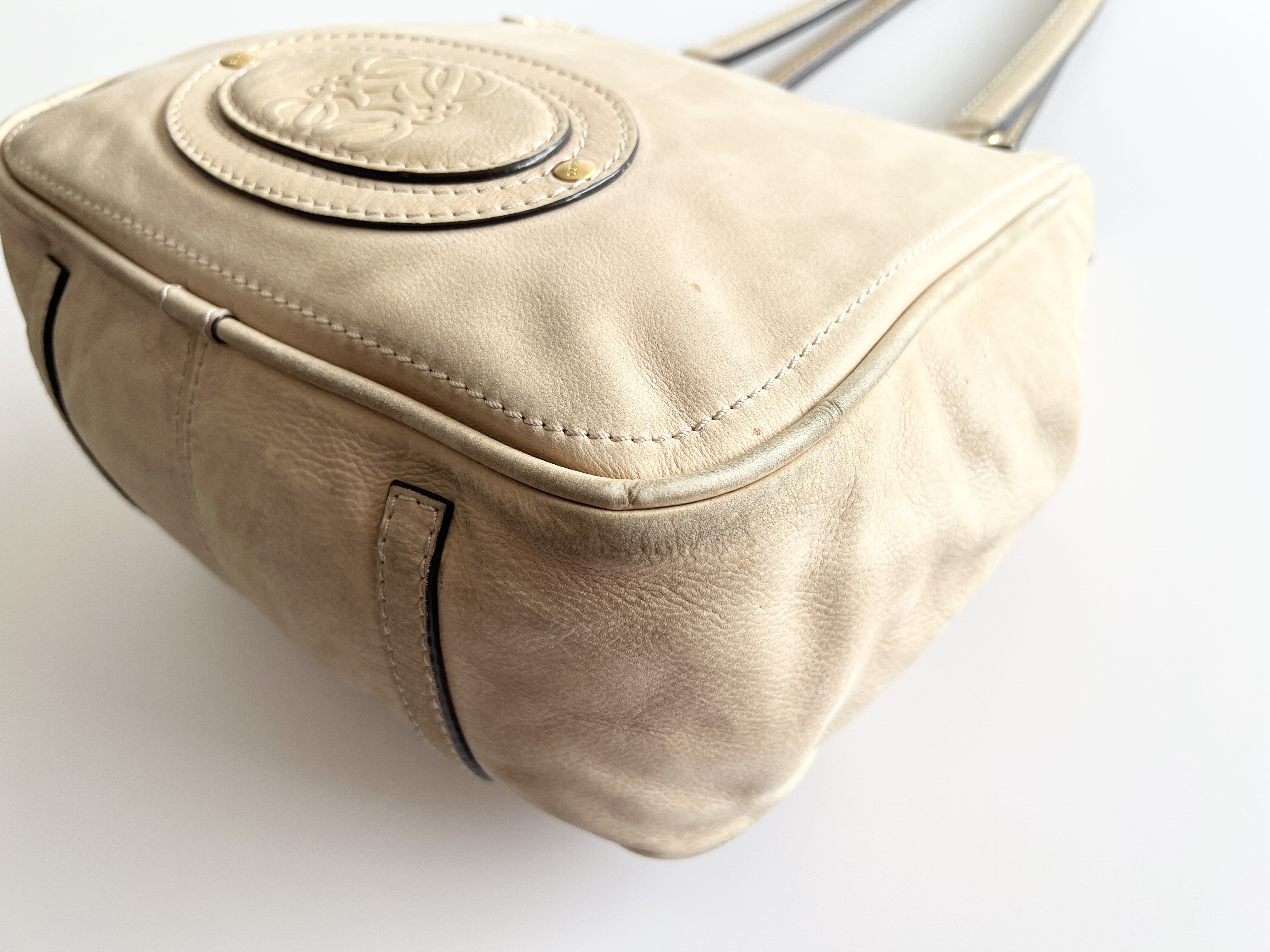Anagram Madrid Leather Tote Bag Handbag Tote Bag — view 14