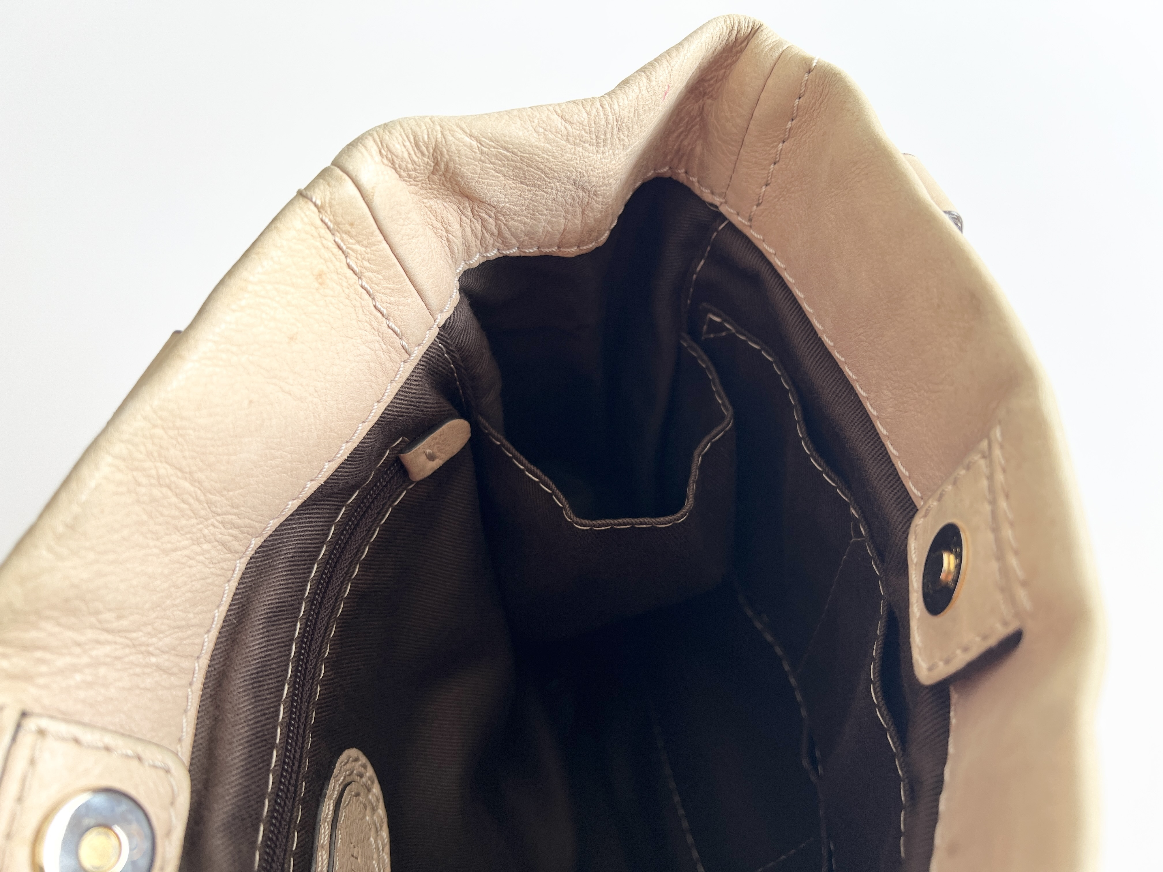 Anagram Madrid Leather Tote Bag Handbag Tote Bag — view 10