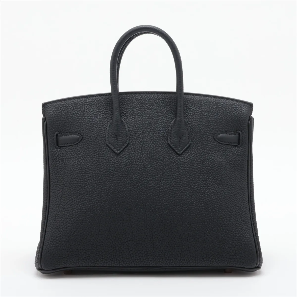 [Individually packaged] Hermes Birkin 25 Retourne Togo Black Pink Gold Hardware U: 2022 — view 2