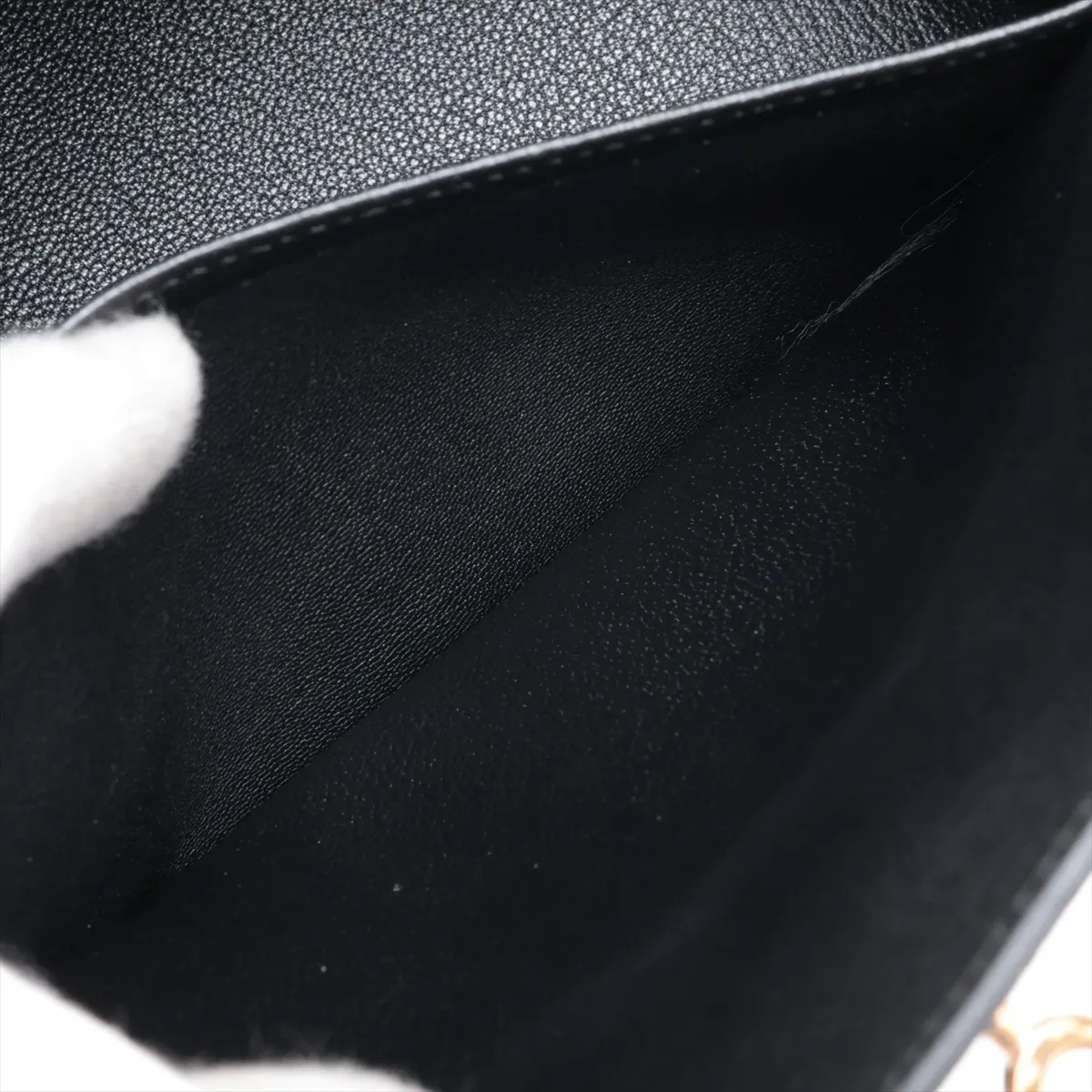 [Individually packaged] Hermes Birkin 25 Retourne Togo Black Pink Gold Hardware U: 2022 — view 9