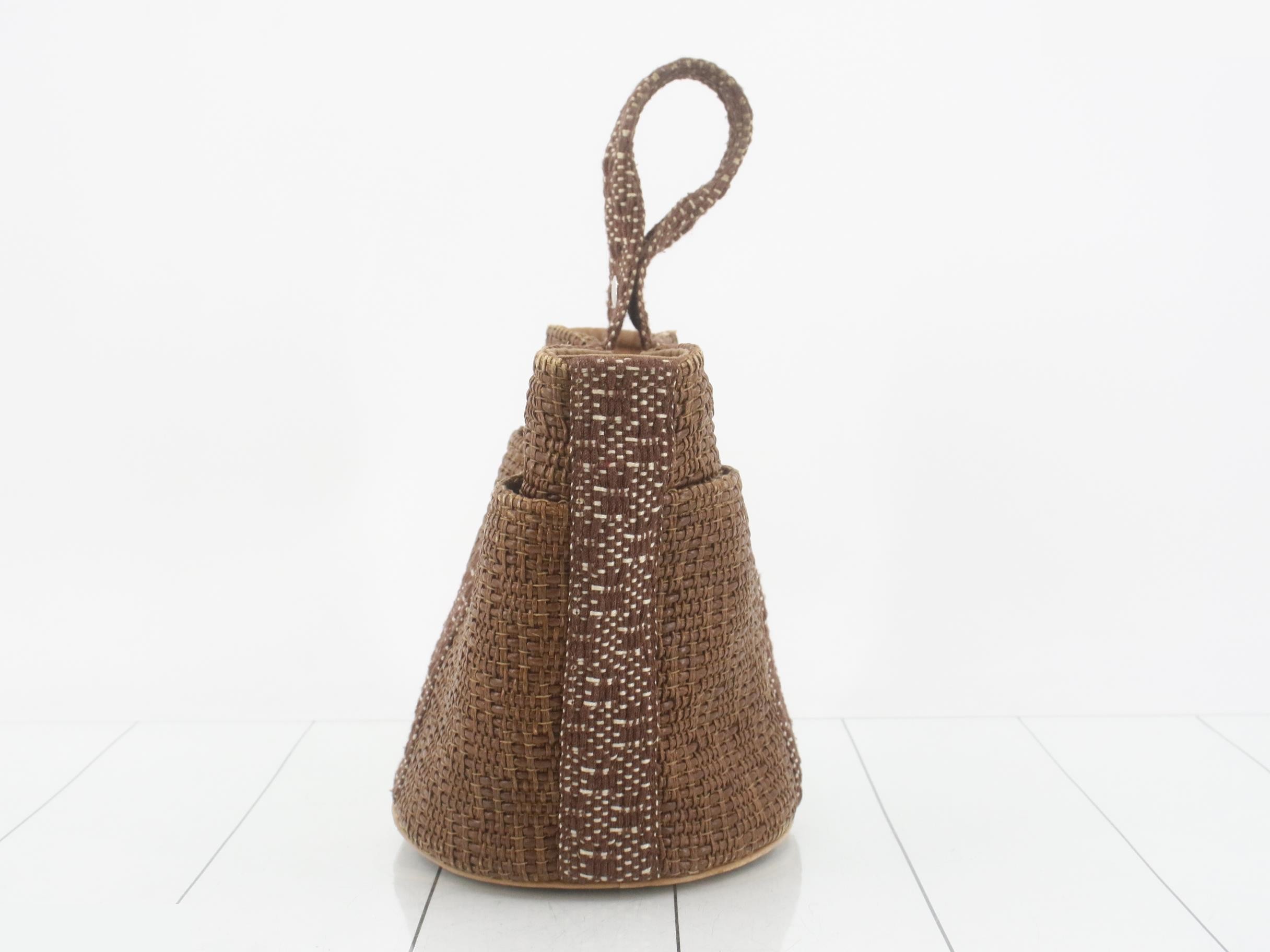 Handbag, tote bag, Tamour PM, straw basket — view 3