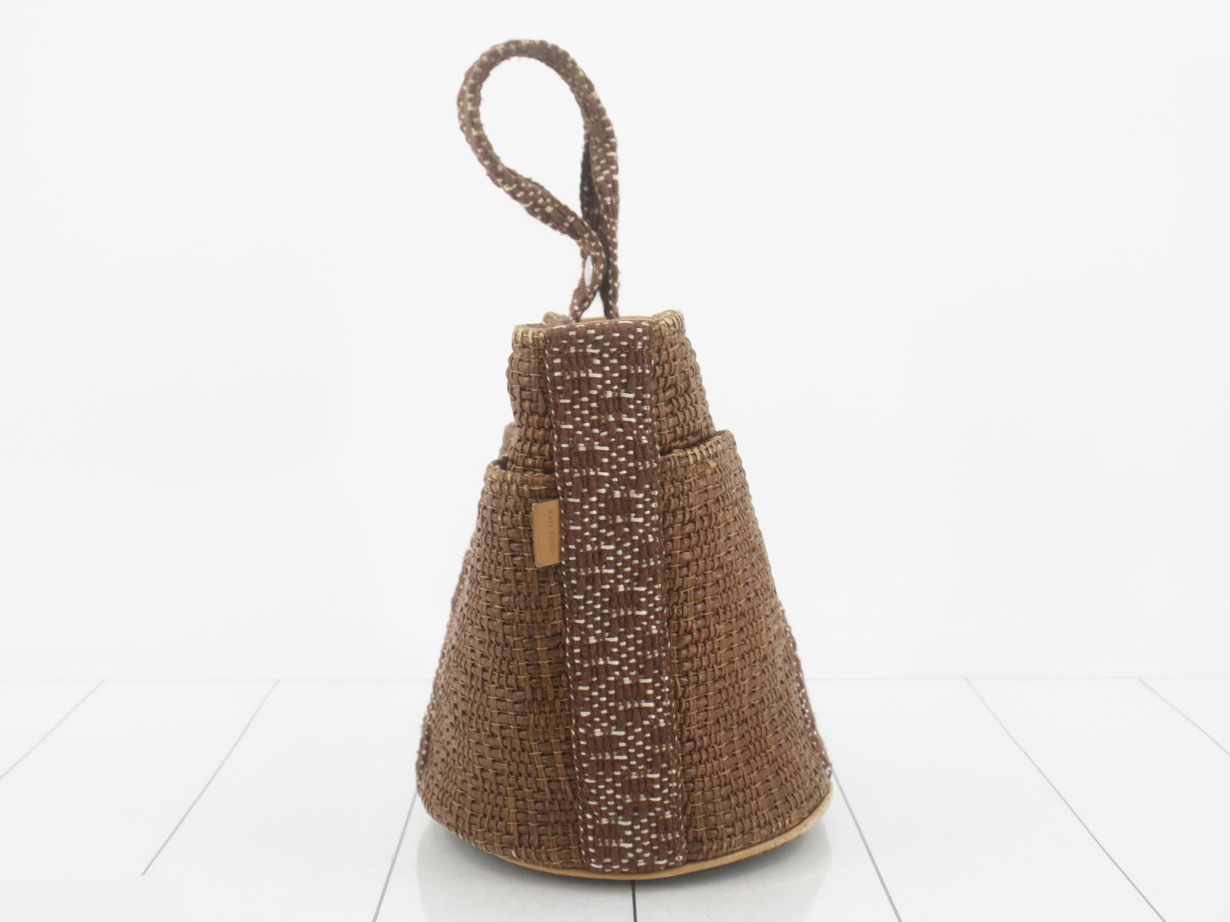 Handbag, tote bag, Tamour PM, straw basket — view 4