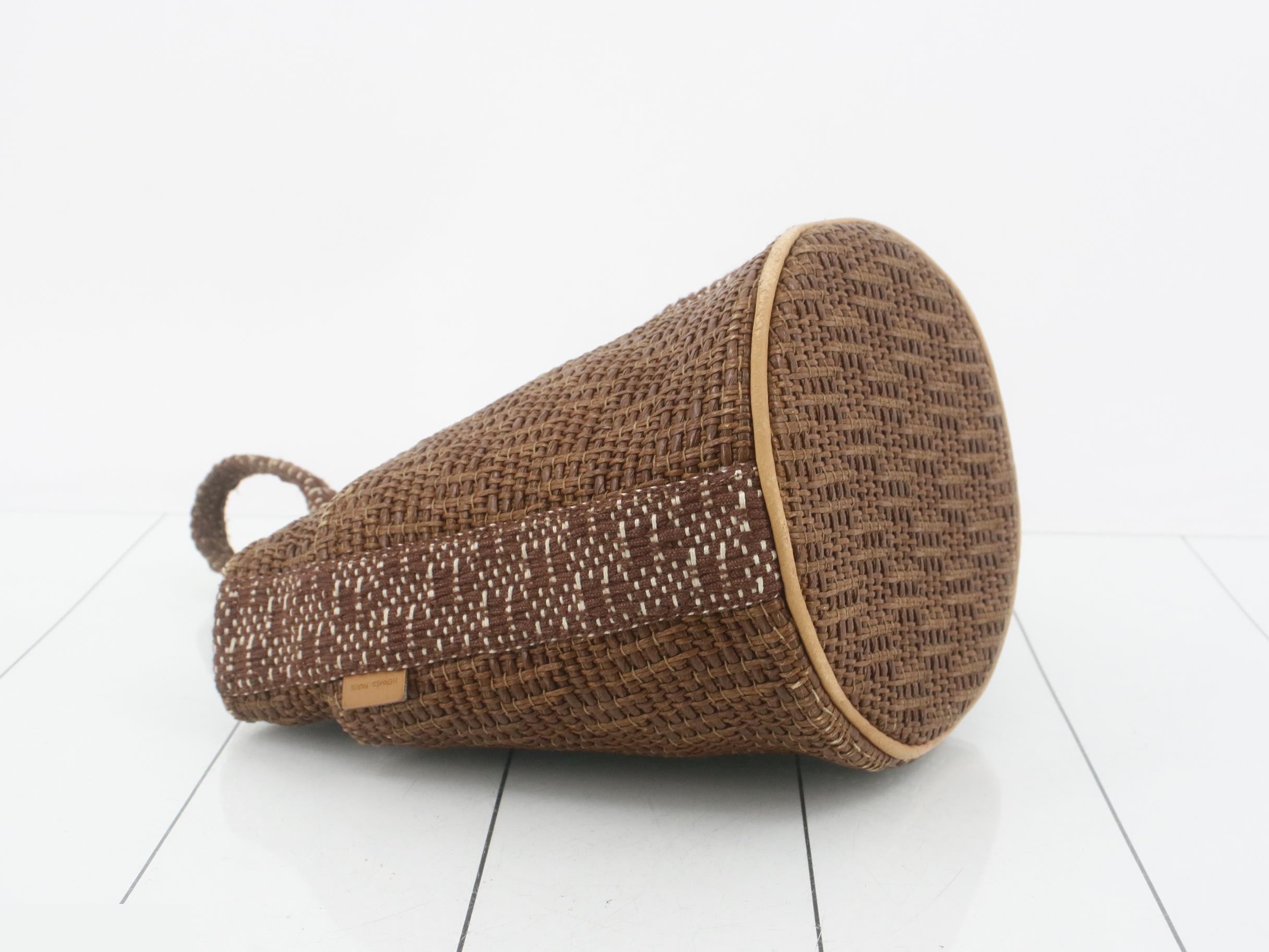 Handbag, tote bag, Tamour PM, straw basket — view 5