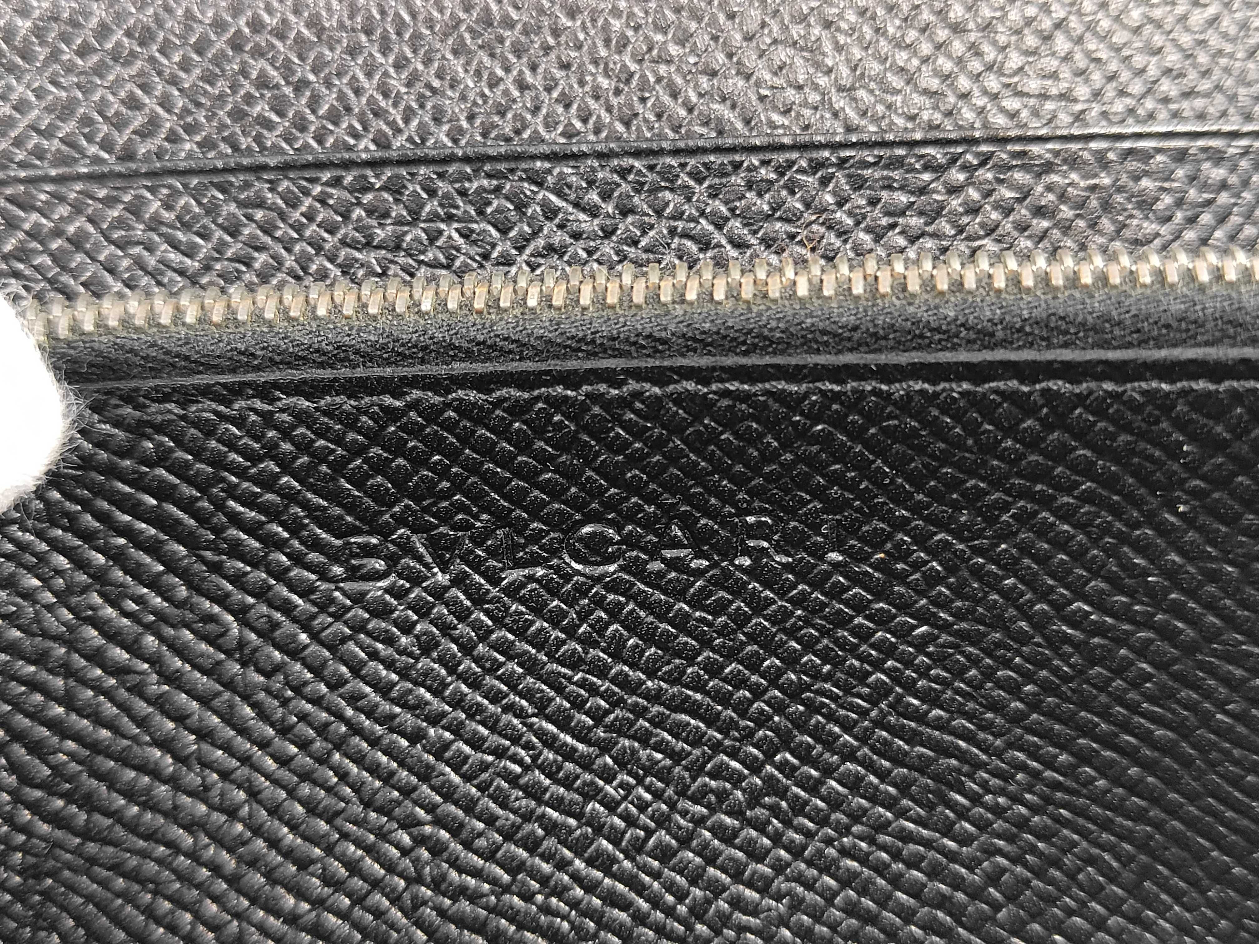 Bulgari Round Zip Long Wallet — view 9