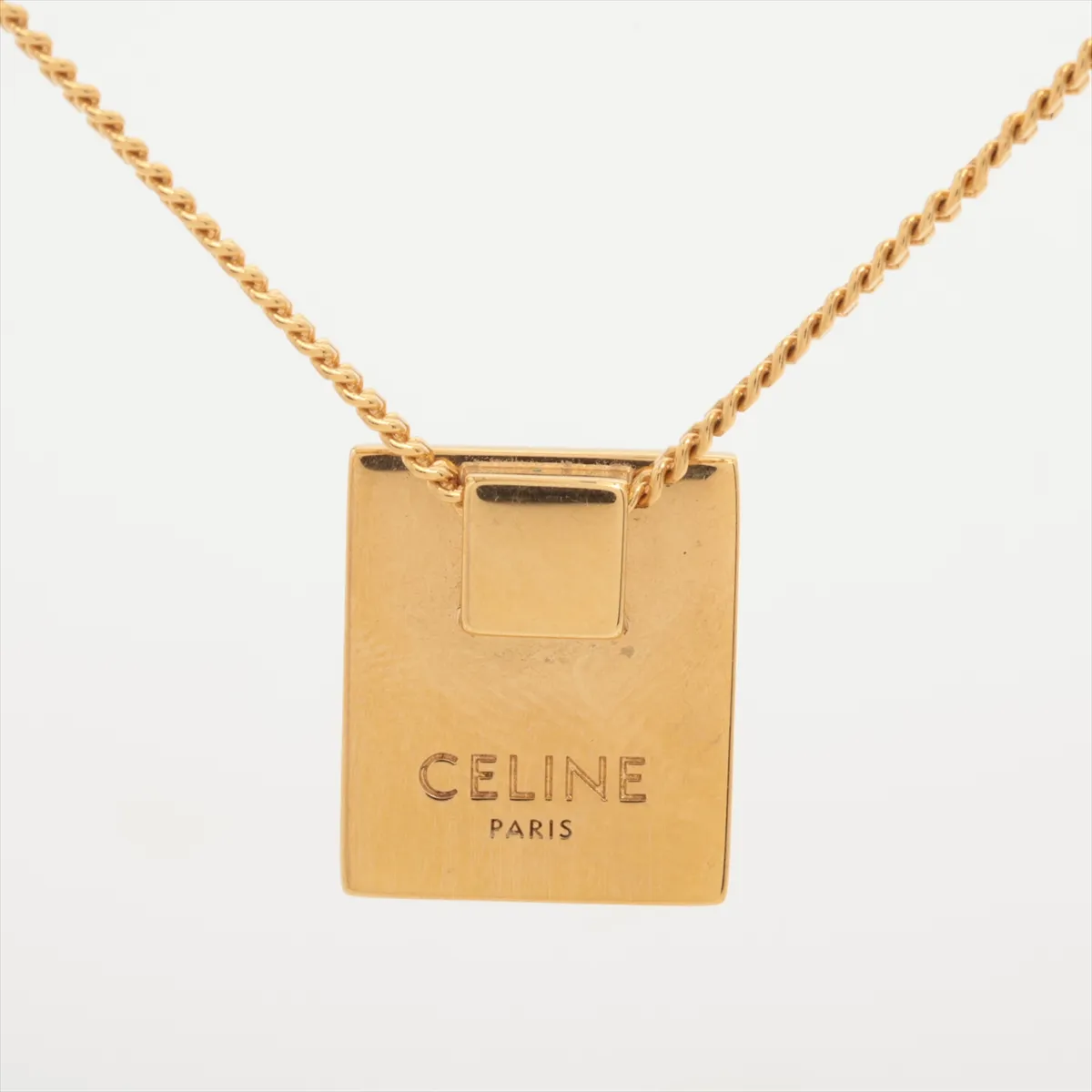 Initial Necklace SLF4262 GP Gold - — view 2