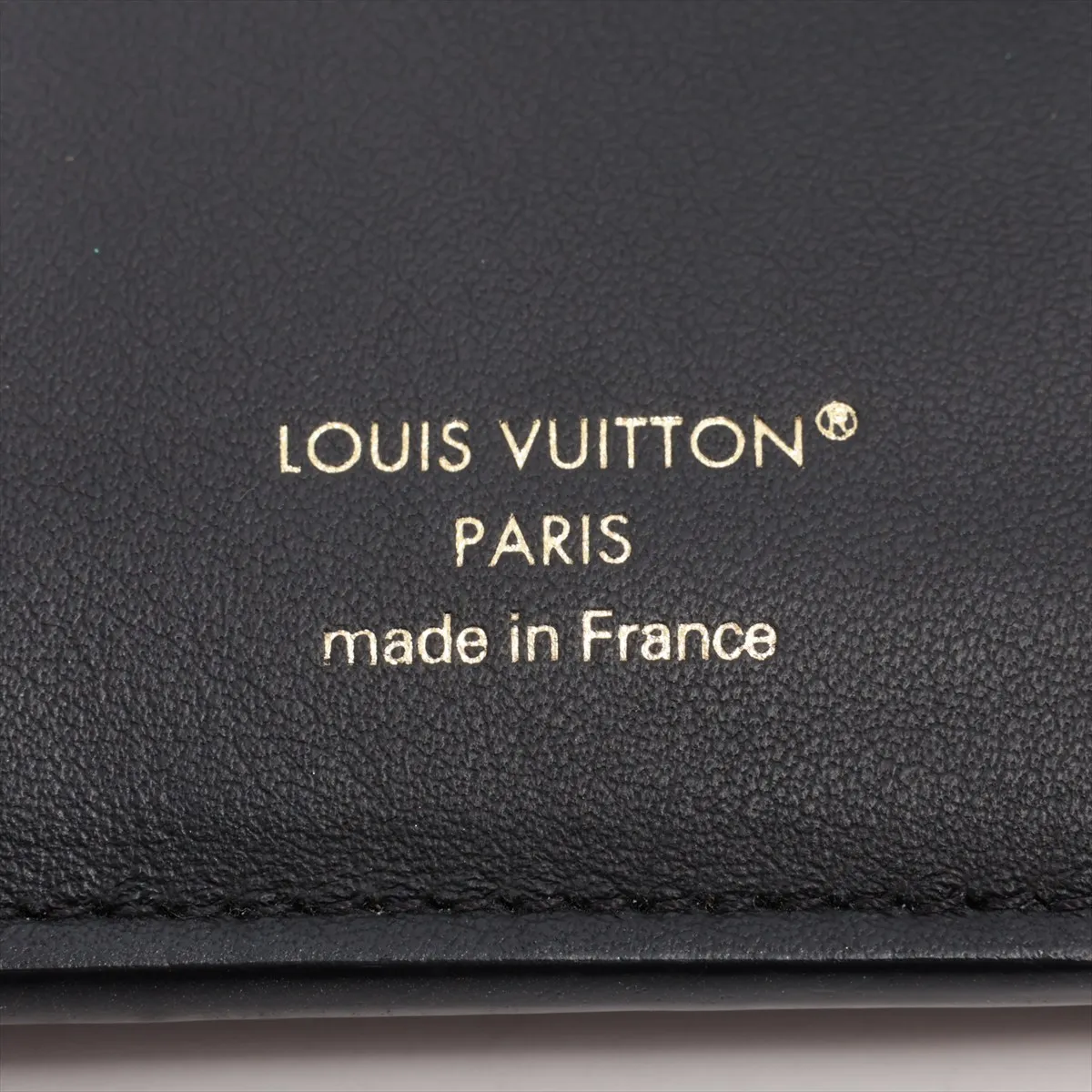 Taurillon Portefeuille Capucine Compact M82764 Unknown Serial Noir Compact Wallet — view 6