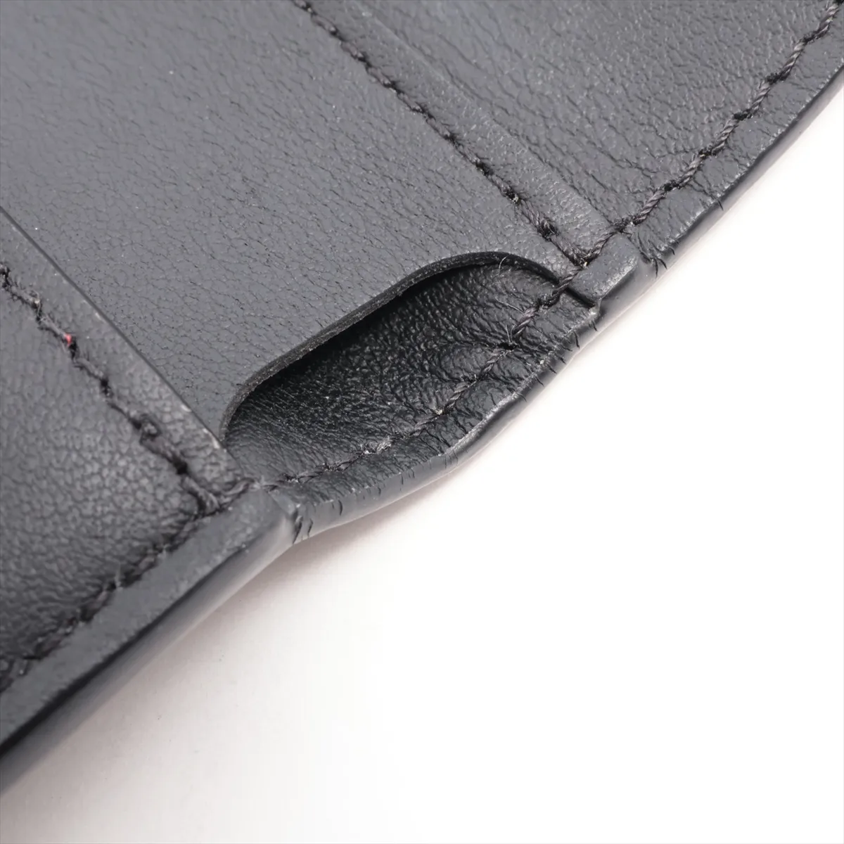Taurillon Portefeuille Capucine Compact M82764 Unknown Serial Noir Compact Wallet — view 9