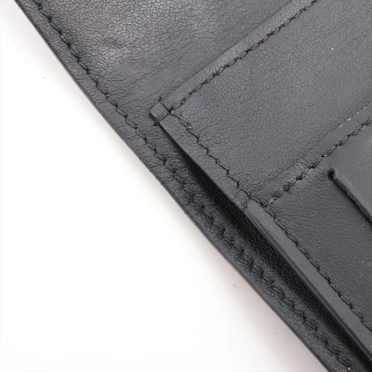Taurillon Portefeuille Capucine Compact M82764 Unknown Serial Noir Compact Wallet — view 10
