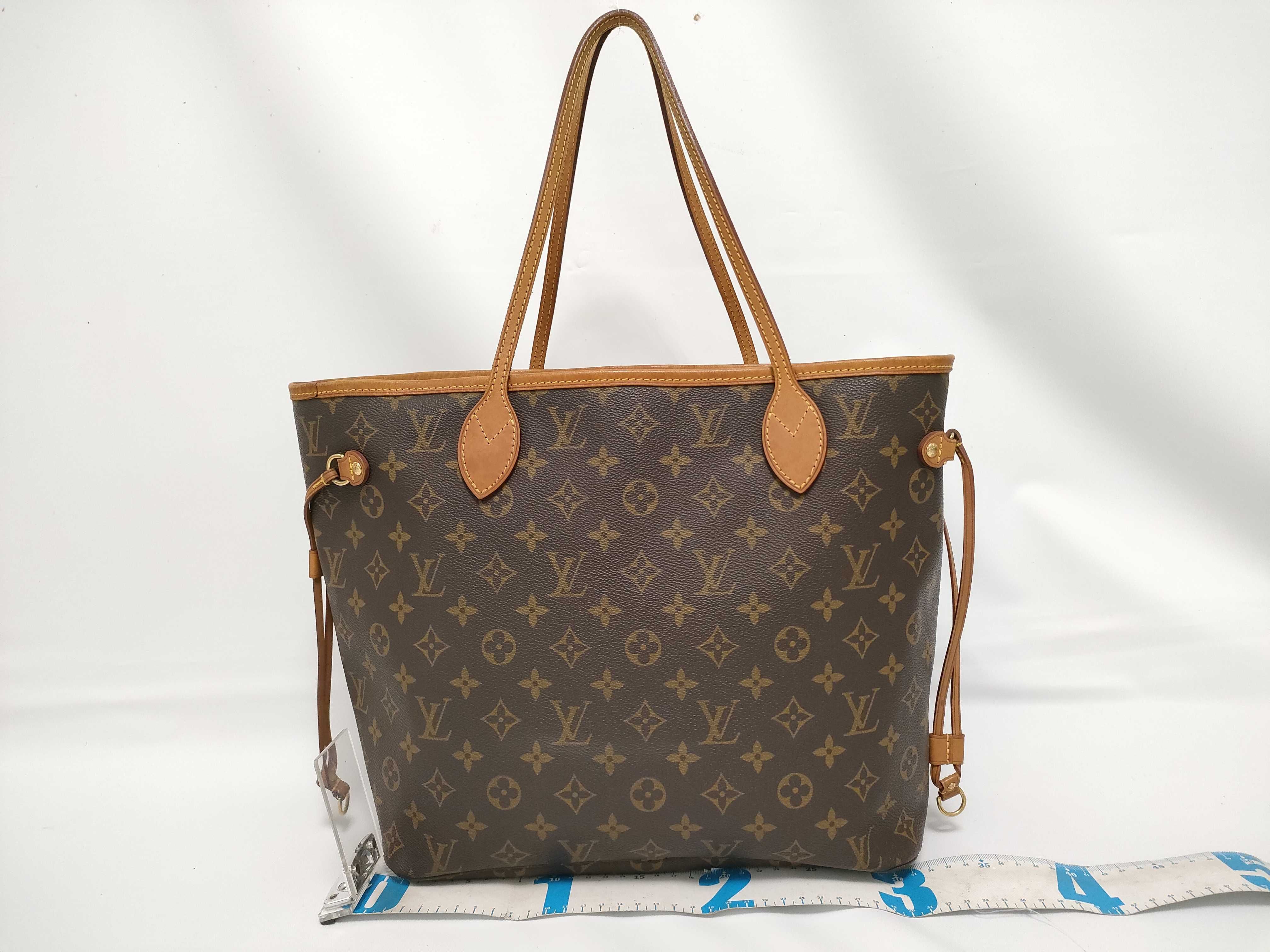 Monogram Neverfull MM M40156 AR2077 Brown Tote Bag — view 2