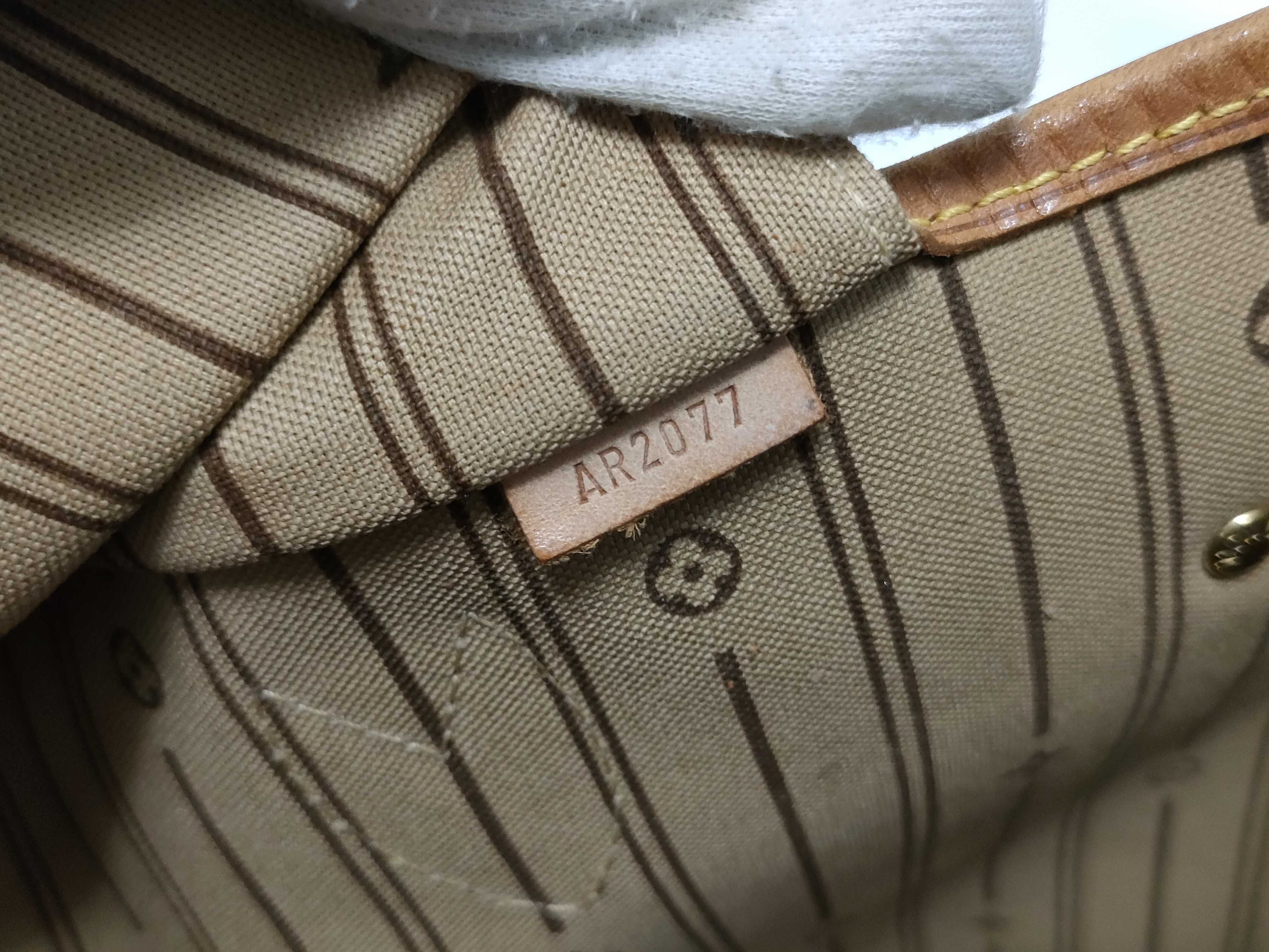 Monogram Neverfull MM M40156 AR2077 Brown Tote Bag — view 11