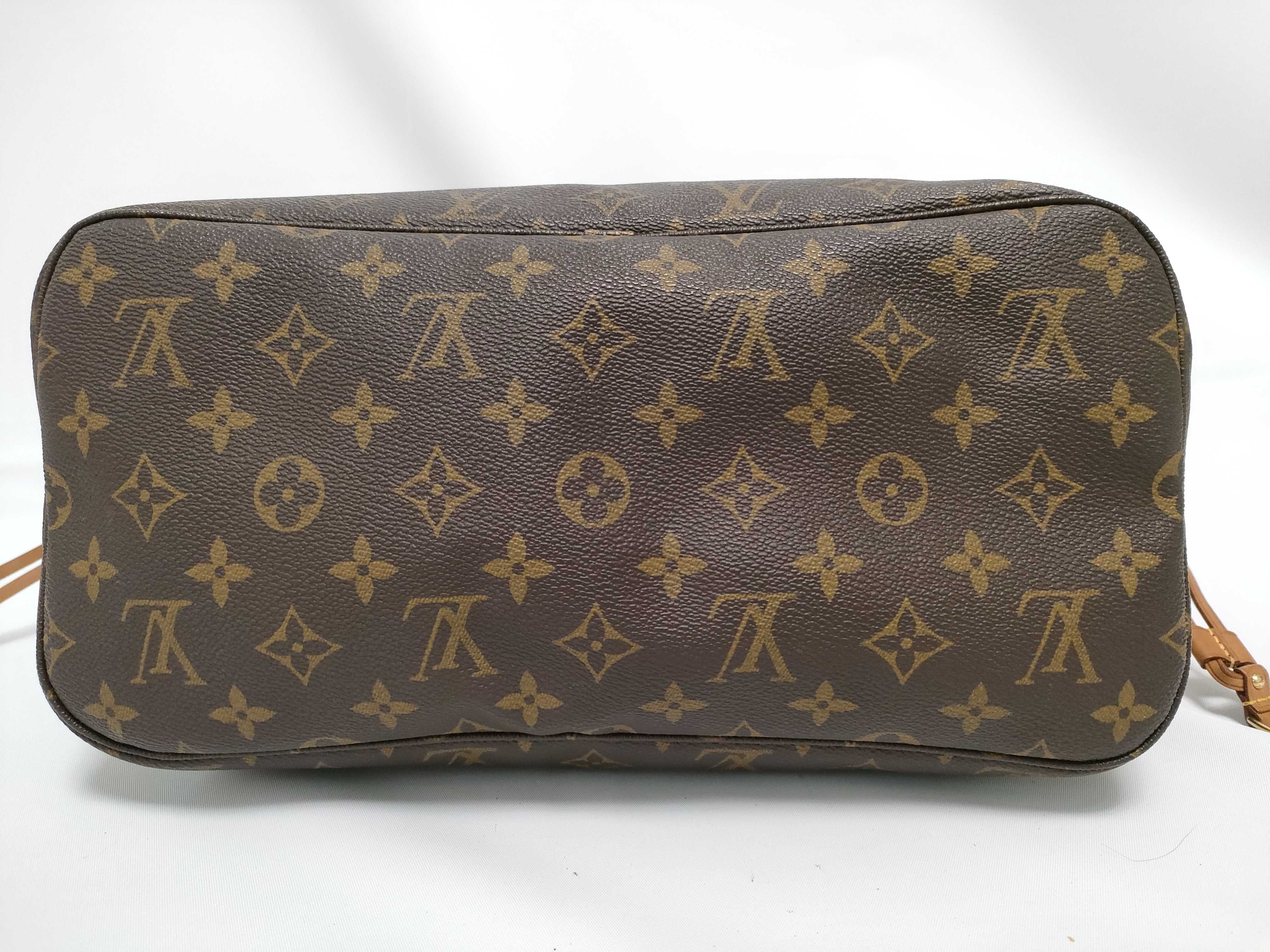 Monogram Neverfull MM M40156 AR2077 Brown Tote Bag — view 3