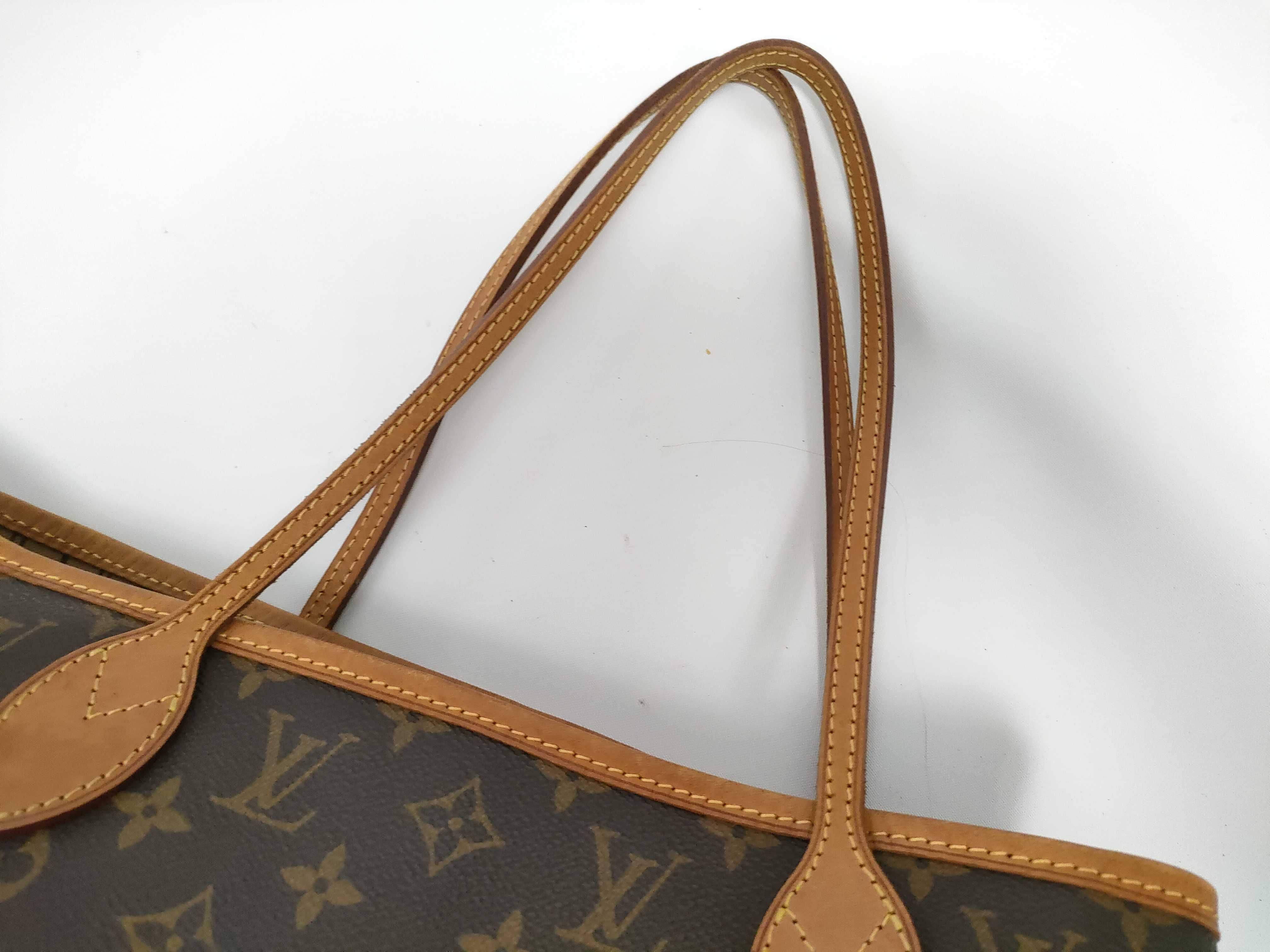 Monogram Neverfull MM M40156 AR2077 Brown Tote Bag — view 5