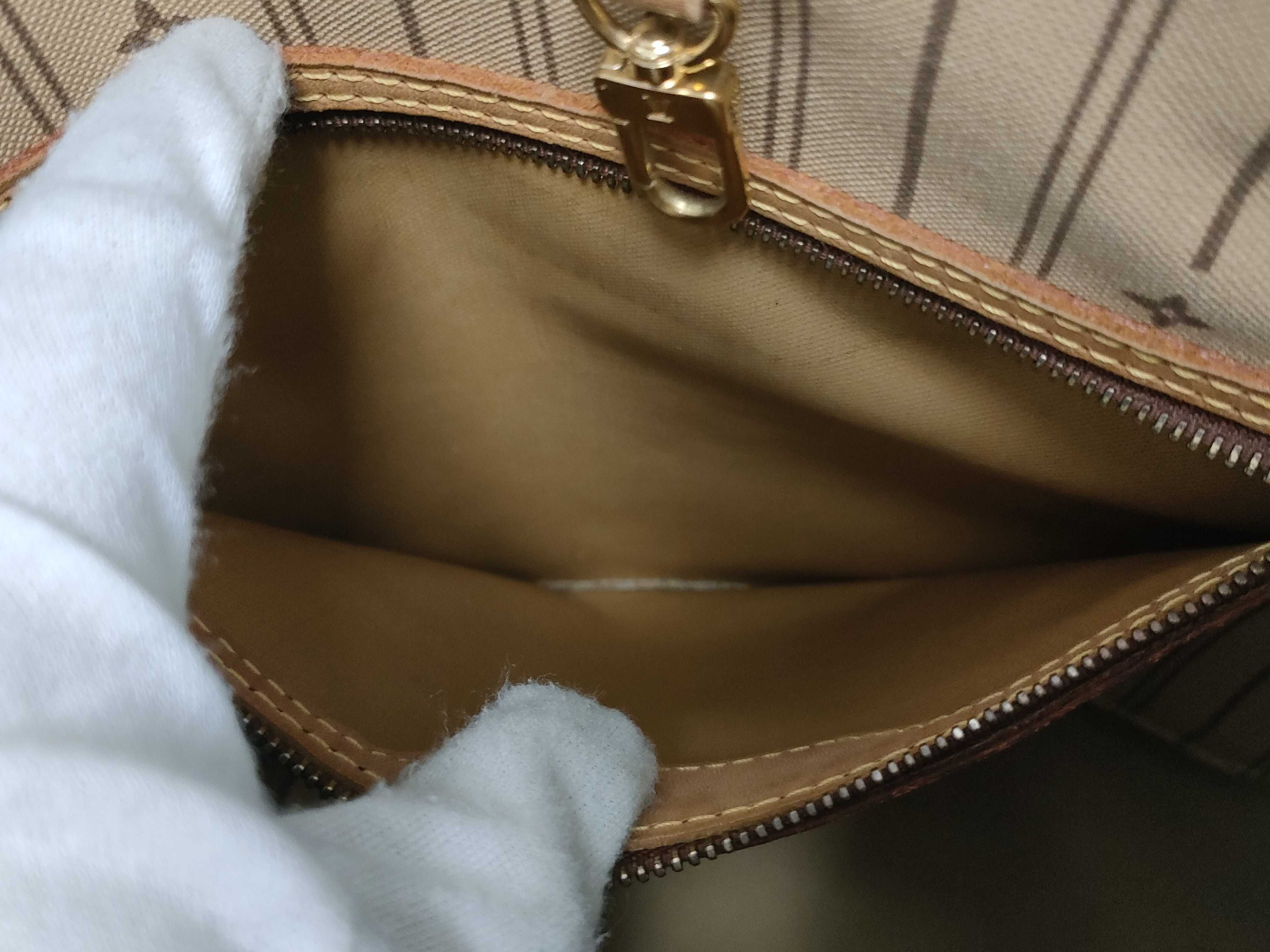 Monogram Neverfull MM M40156 AR2077 Brown Tote Bag — view 10