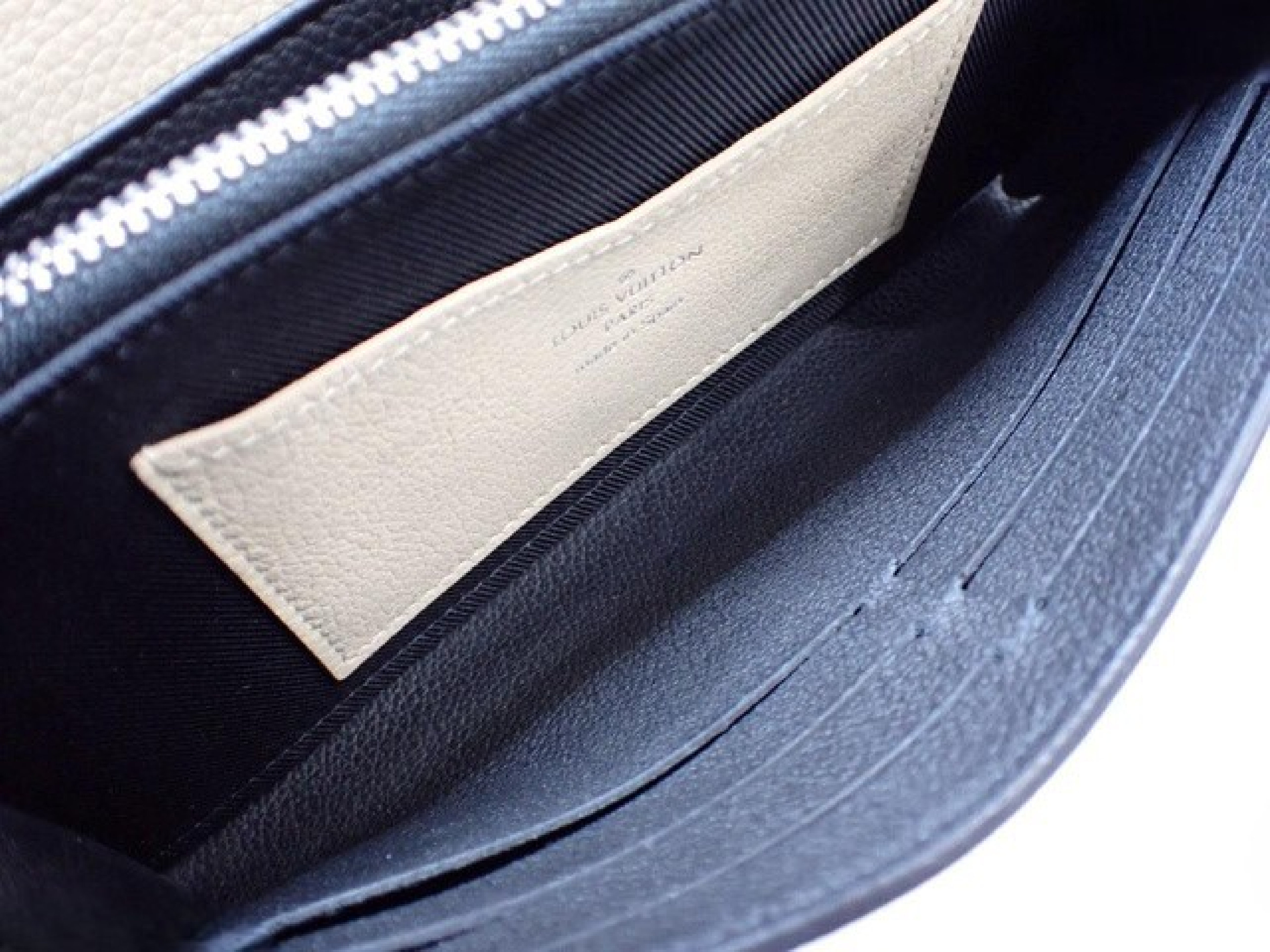 Portefeuille Lockme 2 Vanille Noir Bi-fold Long Wallet — view 6
