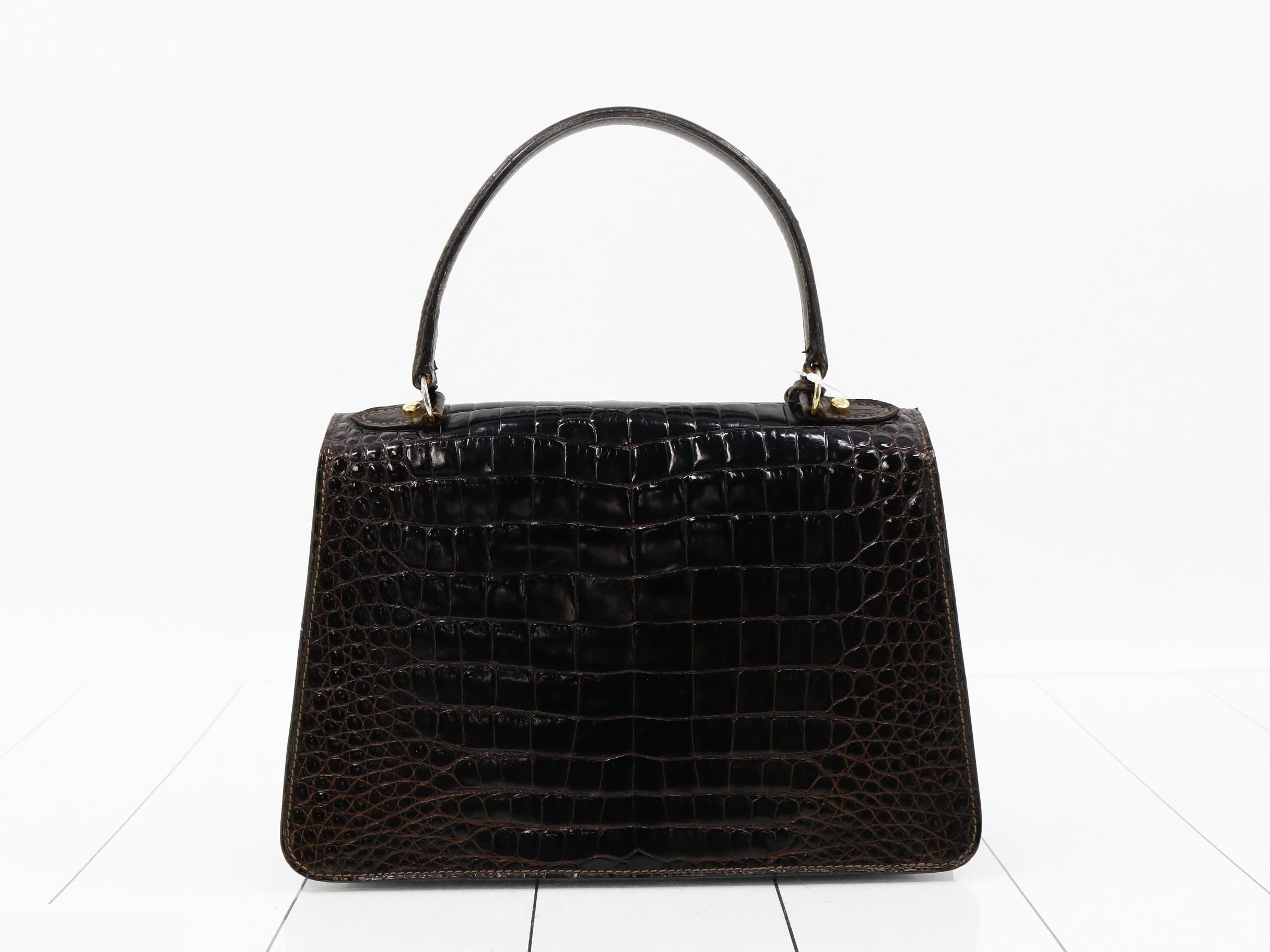 Crocodile handbag — view 2