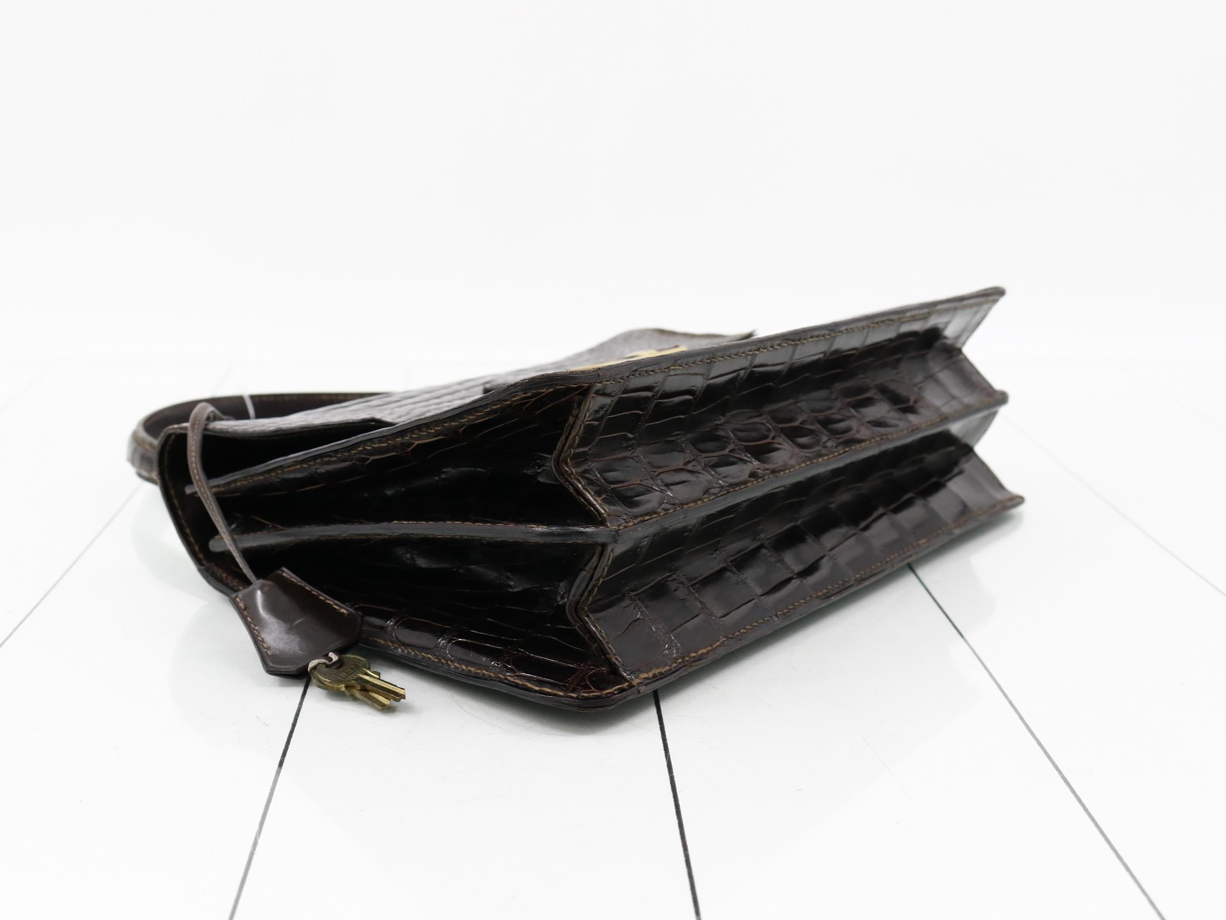 Crocodile handbag — view 5