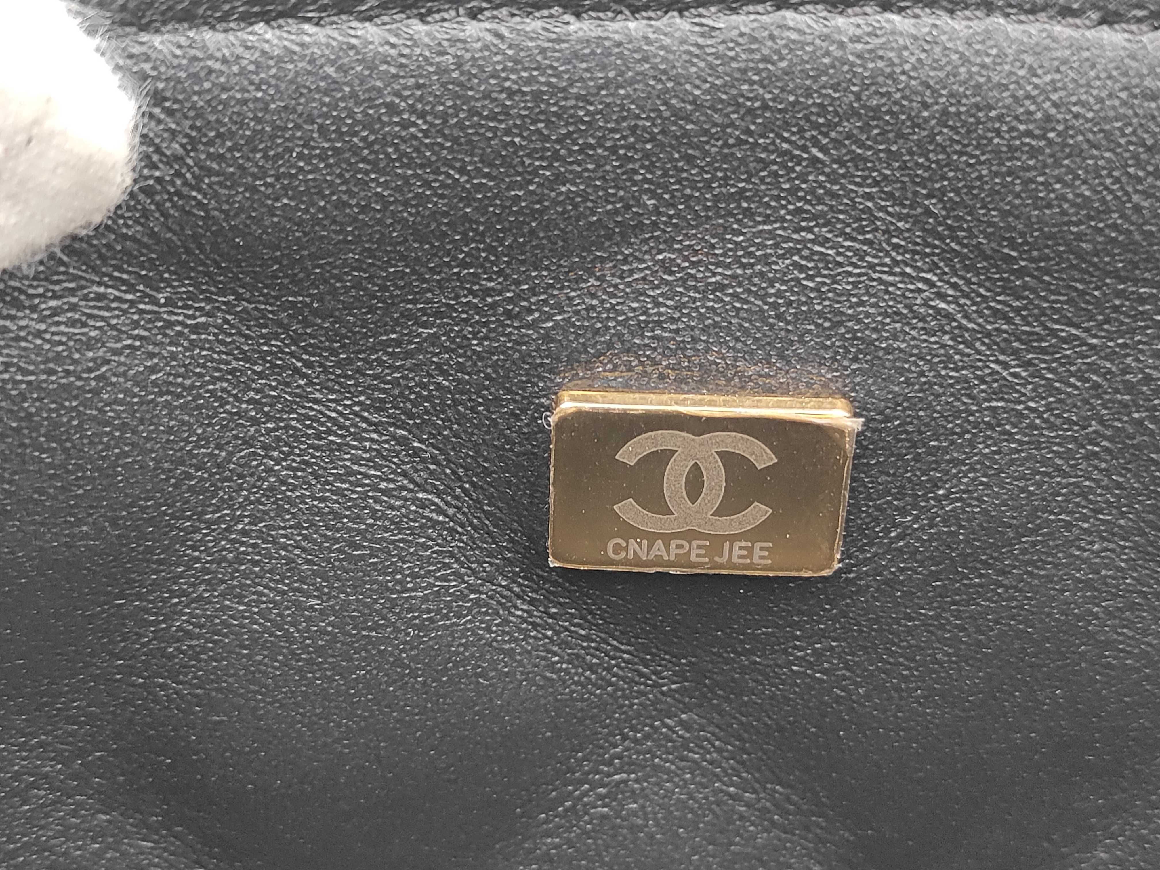 Lambskin Black Vanity RFID Shoulder Bag — view 15