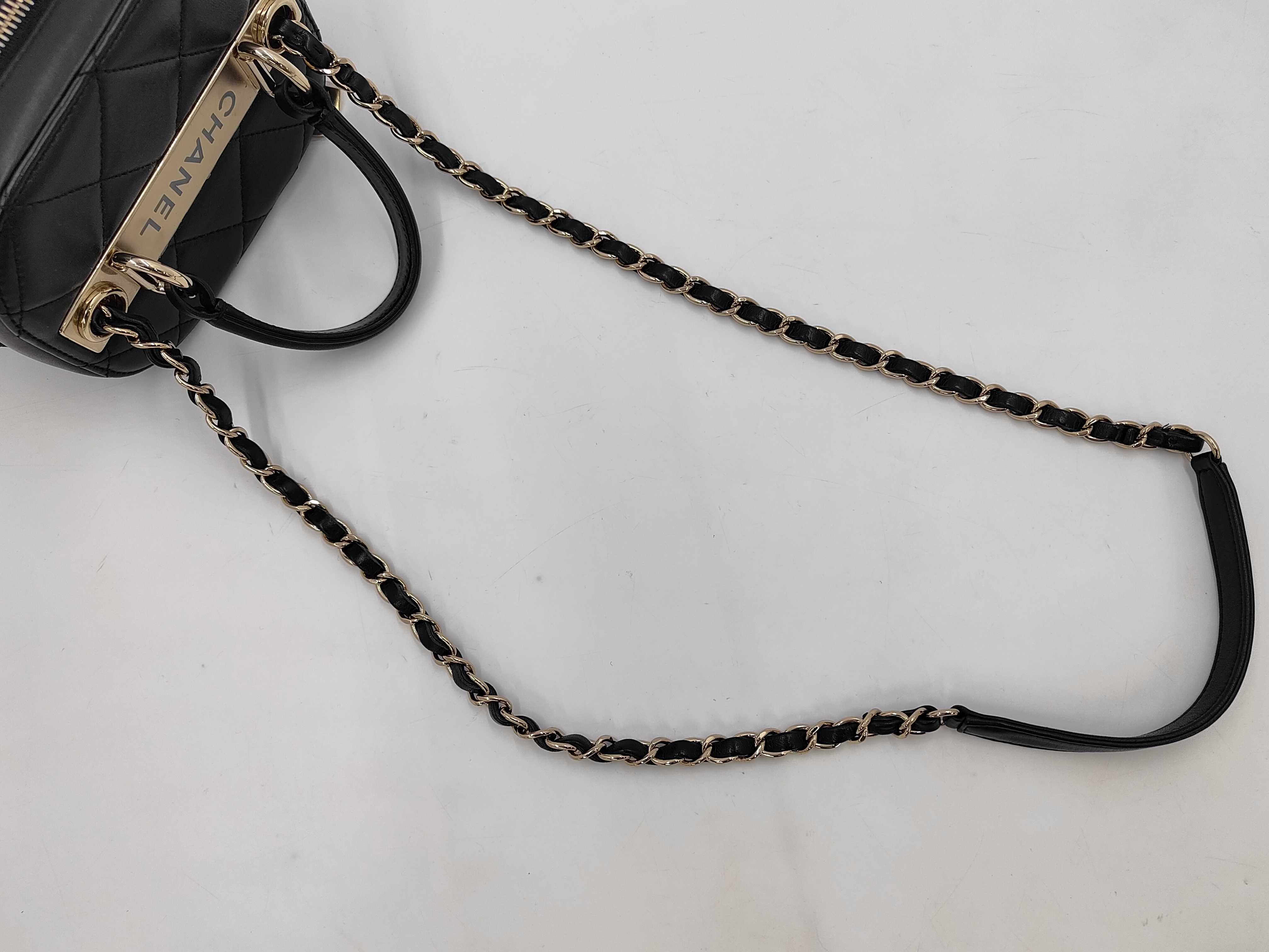 Lambskin Black Vanity RFID Shoulder Bag — view 3
