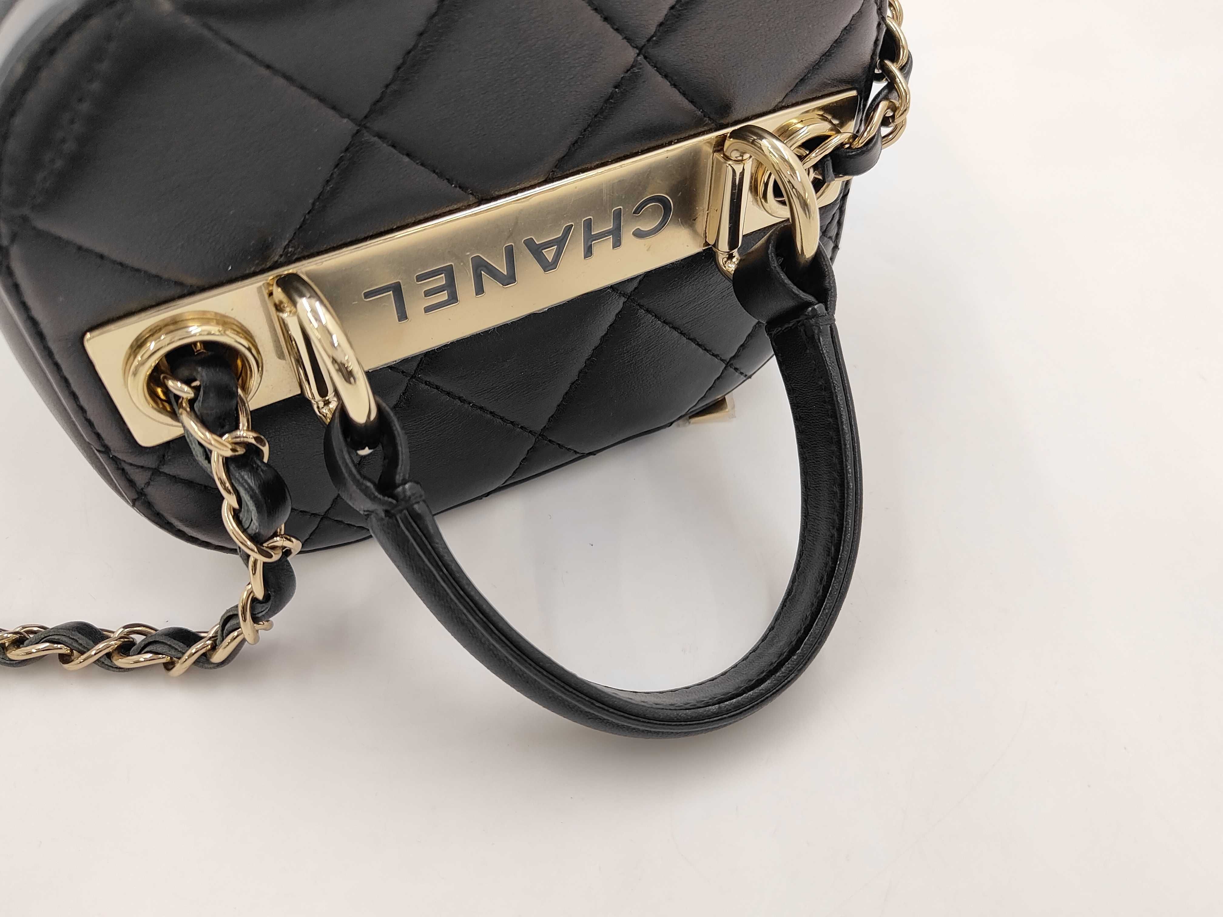 Lambskin Black Vanity RFID Shoulder Bag — view 6