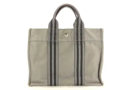 Fourre-Tout PM Grey Tote Bag